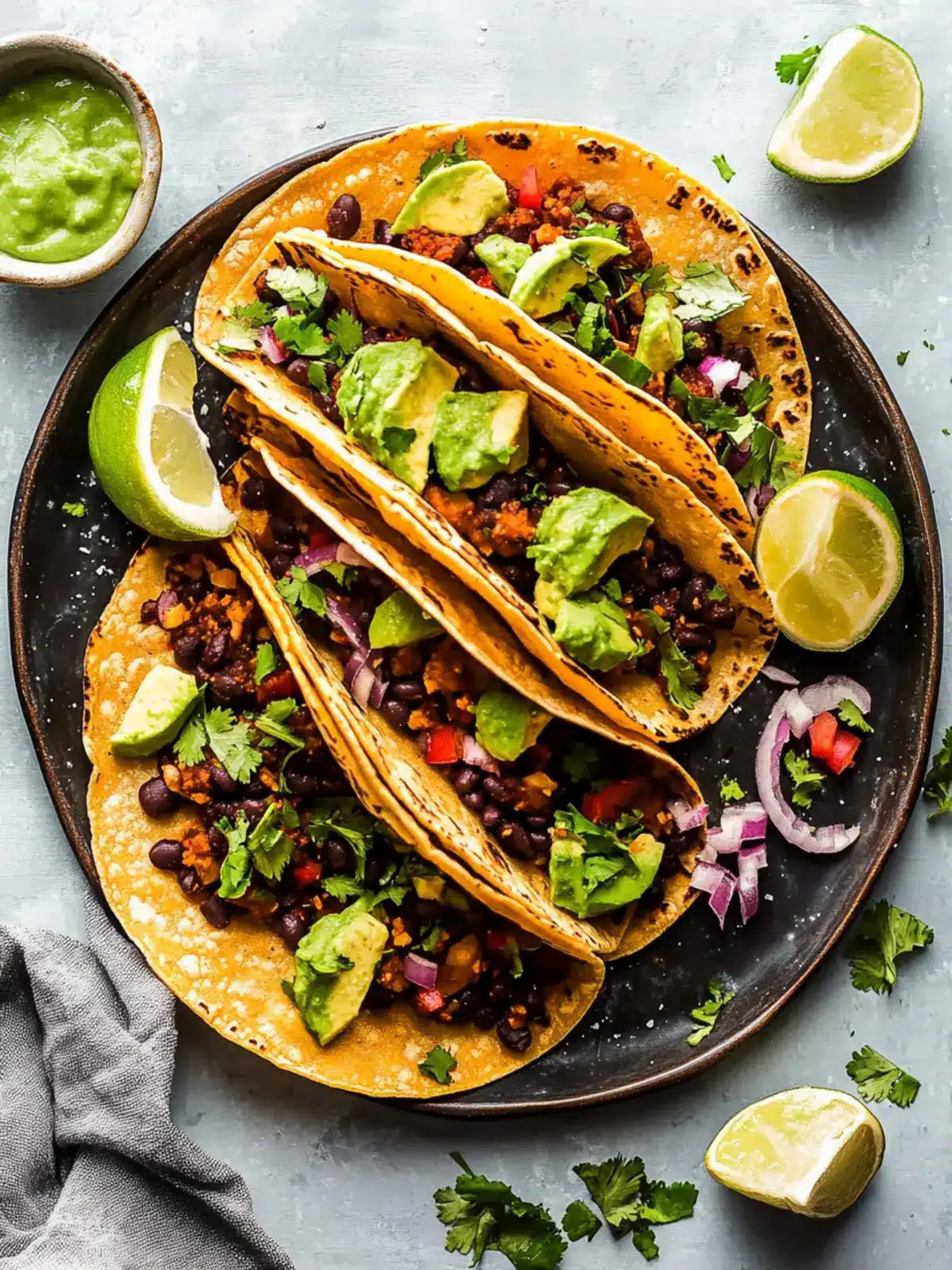 Sheet Pan Black Bean Tacos for Easy Weeknight Fun 3 Sheet Pan Black Bean Tacos