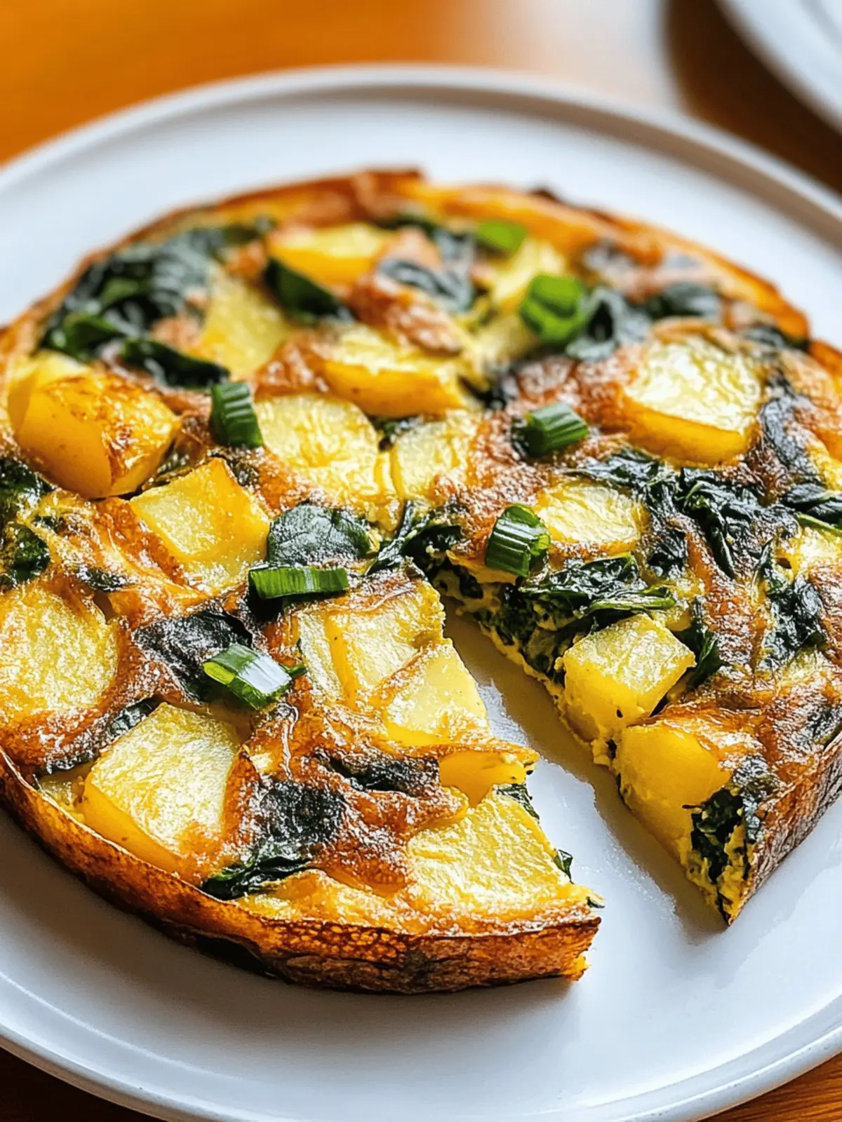 Delicious Potato and Spinach Frittata for Your Family Feast 3 Potato and Spinach Frittata