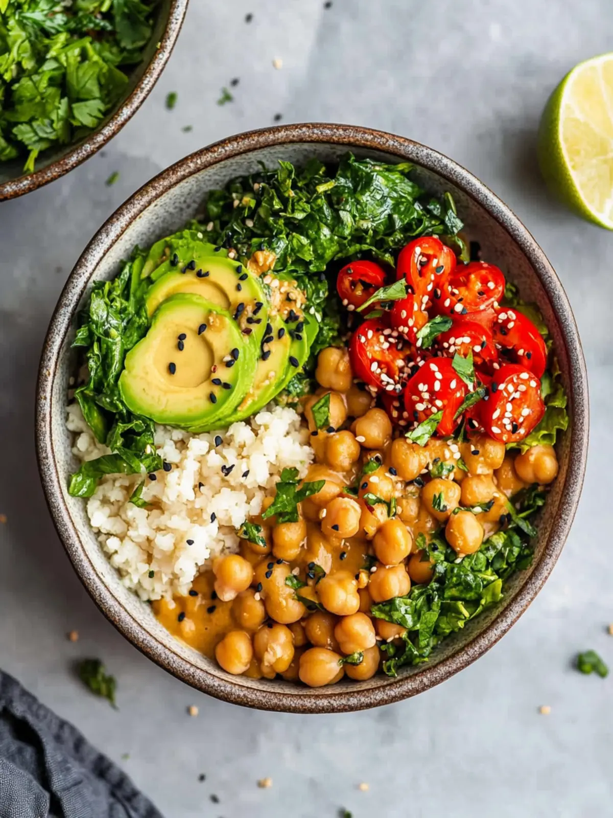 Peanut Chickpea Buddha Bowl for Quick Healthy Meals 4 Peanut Chickpea Buddha Bowl