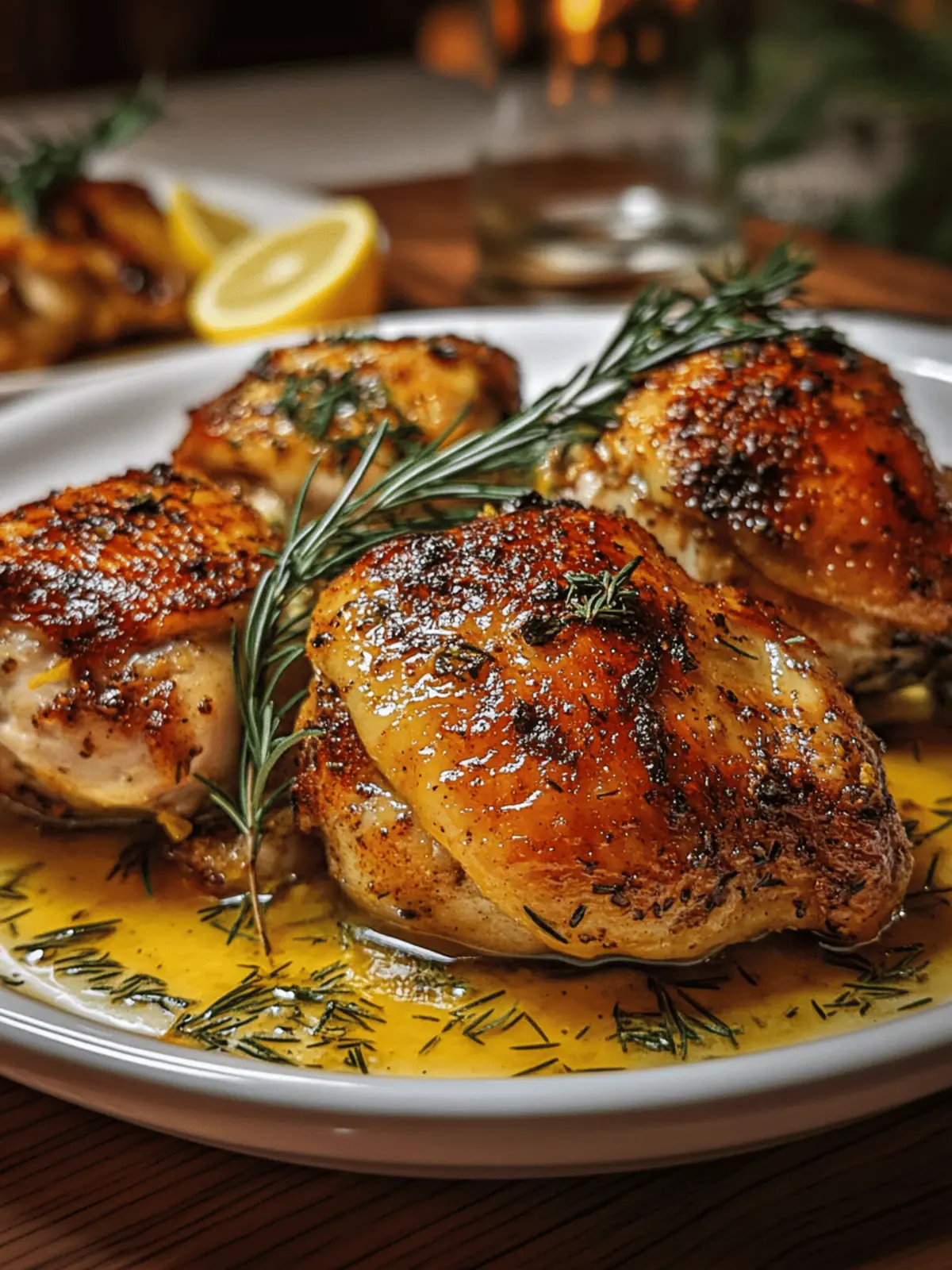 Lemon Paprika Roast Chicken Thighs: Effortless Family Delight 3 Lemon Paprika Roast Chicken Thighs