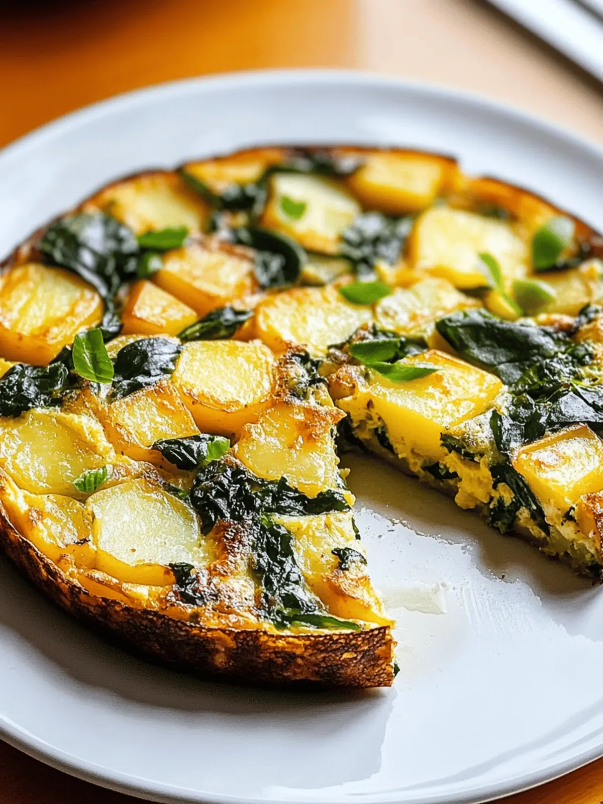 Irresistible Potato and Spinach Frittata for Every Meal! 2 Potato and Spinach Frittata