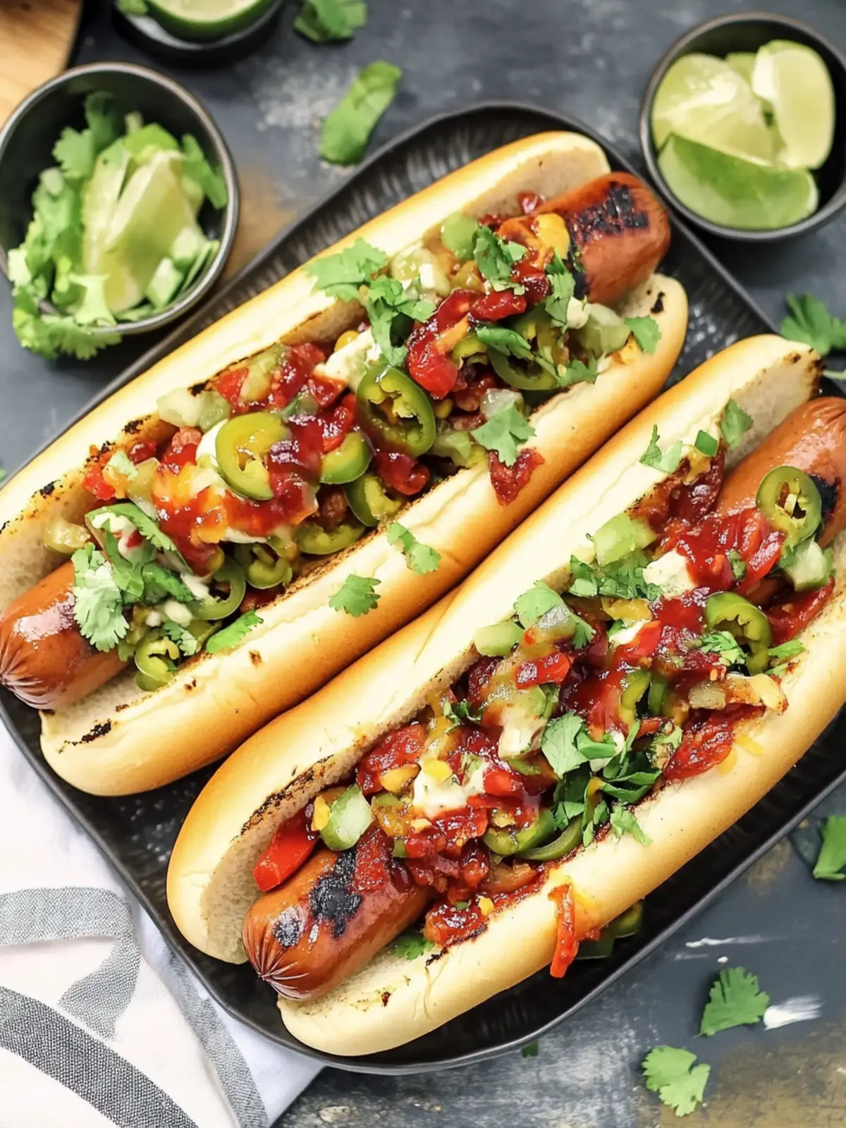 Savory Mexican Hot Dogs Wrapped in Crispy Bacon Delight 4 Mexican Hot Dogs