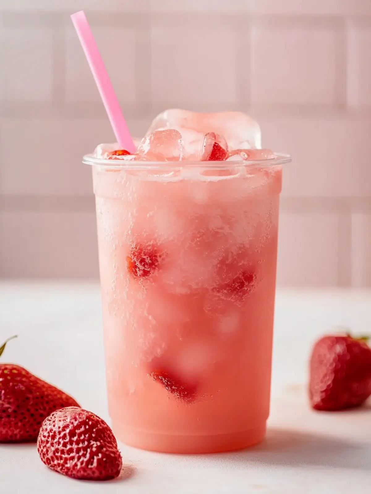 Delicious Starbucks Pink Drink Copycat with Coconut Twist 3 Starbucks Pink Drink Copycat