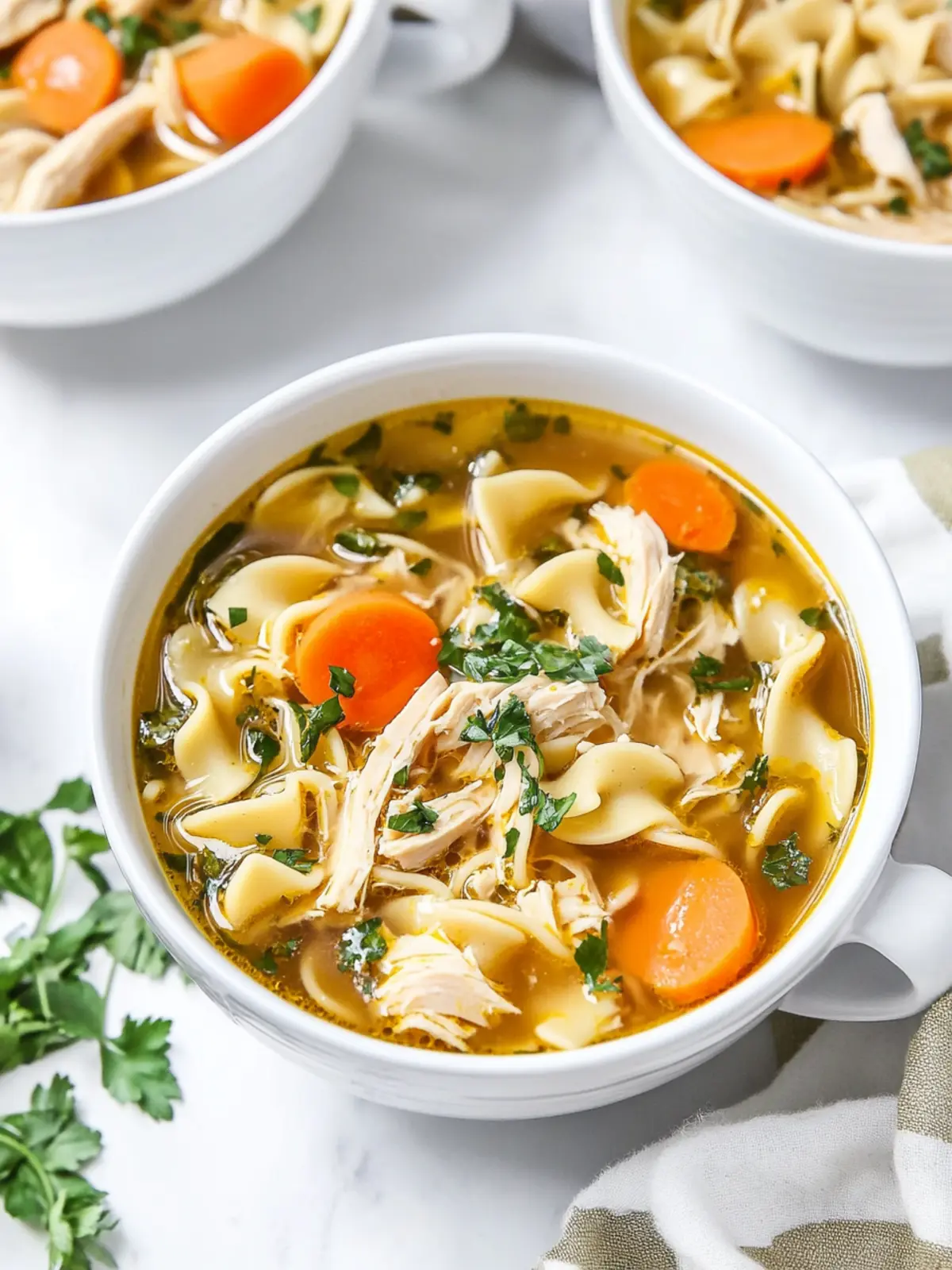 Best Chicken Noodle Soup with Egg Noodles for Cozy Nights 3 Best Chicken Noodle Soup with Egg Noodles