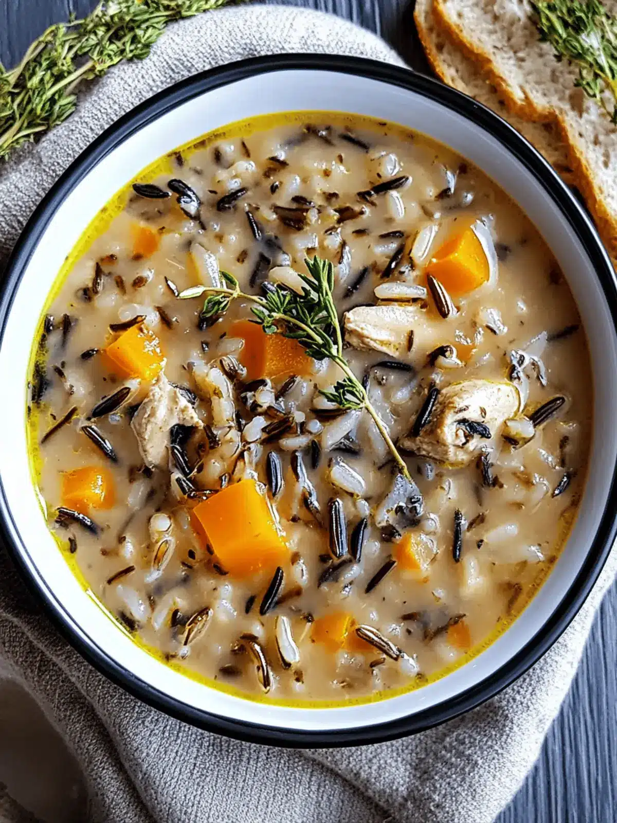 Autumn Wild Rice Soup: Cozy Comfort for Chilly Evenings 3 Autumn Wild Rice Soup