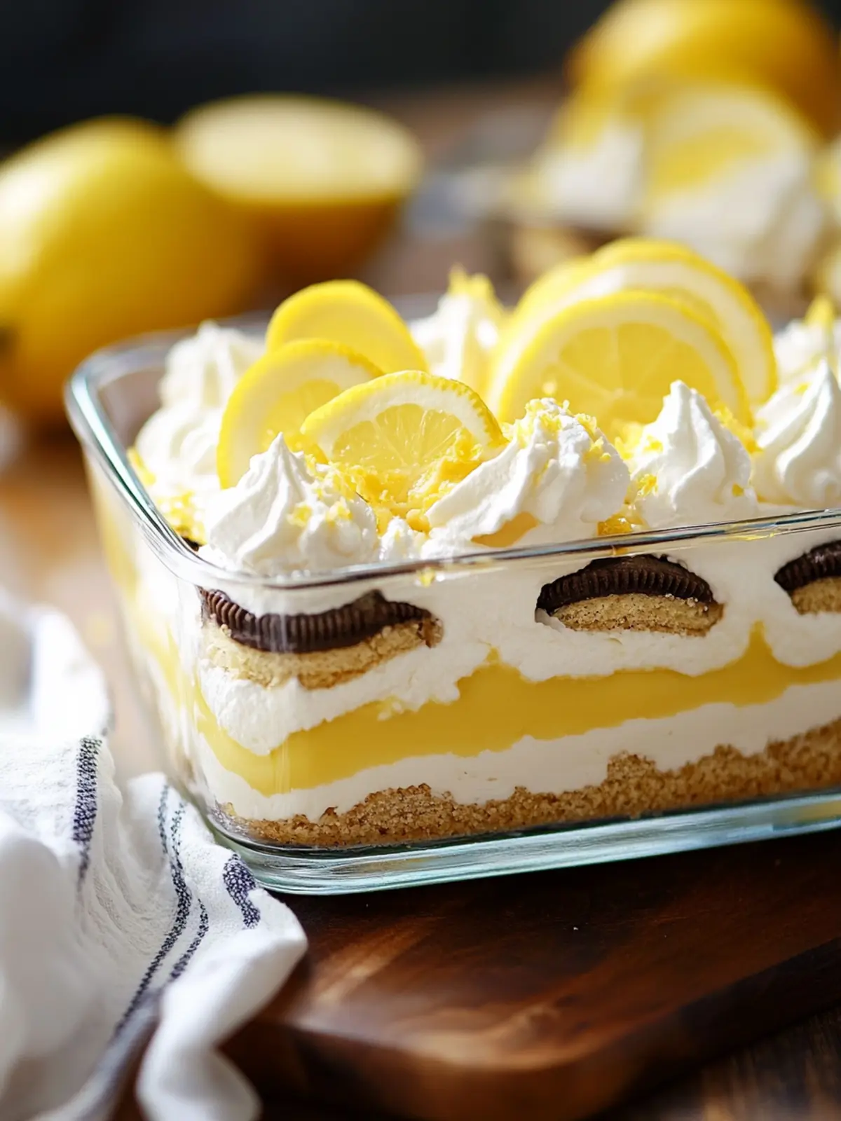 Heavenly Lemon Oreo Dessert Your New Favorite No-Bake Treat 2 Heavenly Lemon Oreo Dessert
