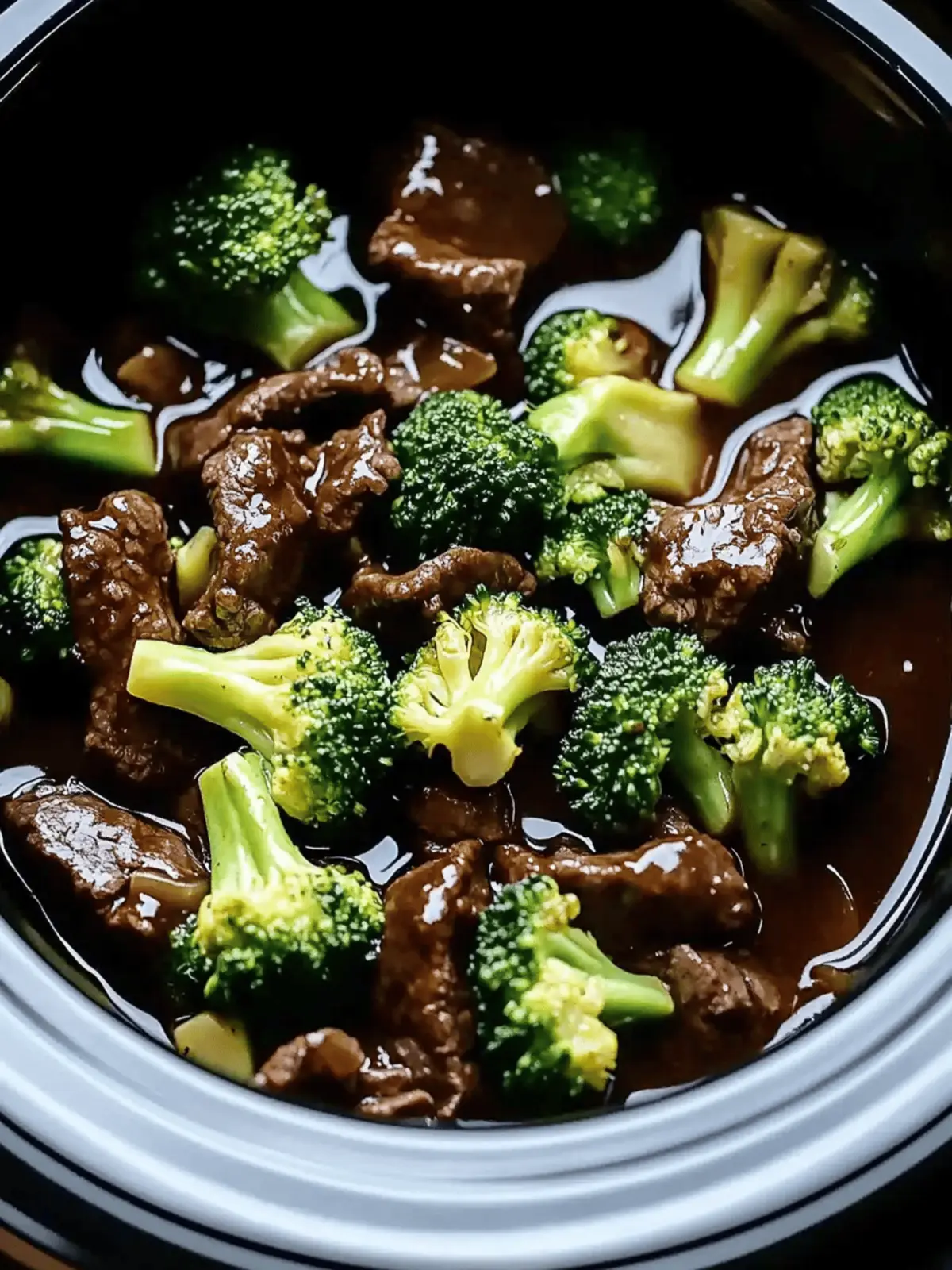 Savory Crock Pot Beef and Broccoli: Your Easy Weeknight Win 2 Savory Crock Pot Beef and Broccoli