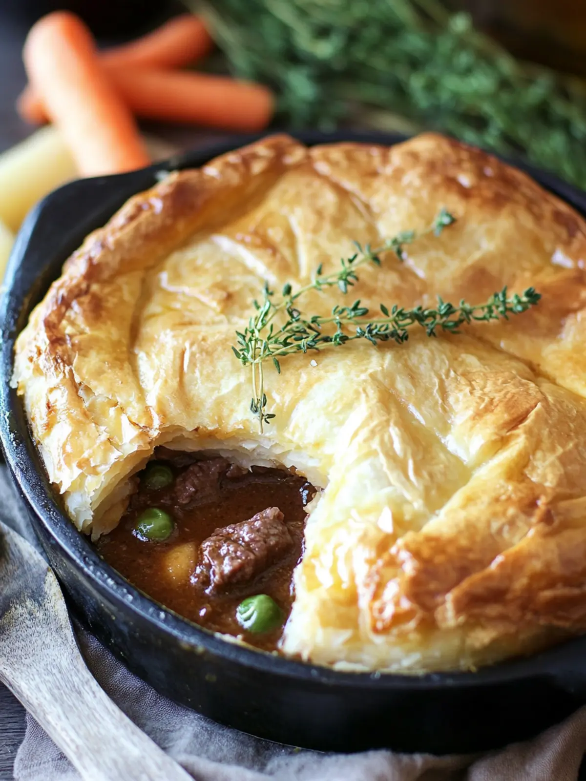 Savory Irish Beef & Stout Potpie for Cozy Nights In 2 Irish Beef & Stout Potpie