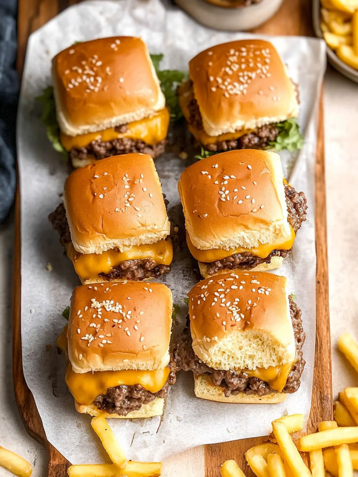 Cheeseburger Sliders: The Ultimate Crowd-Pleasing Game Day Snack 2 Cheeseburger Sliders
