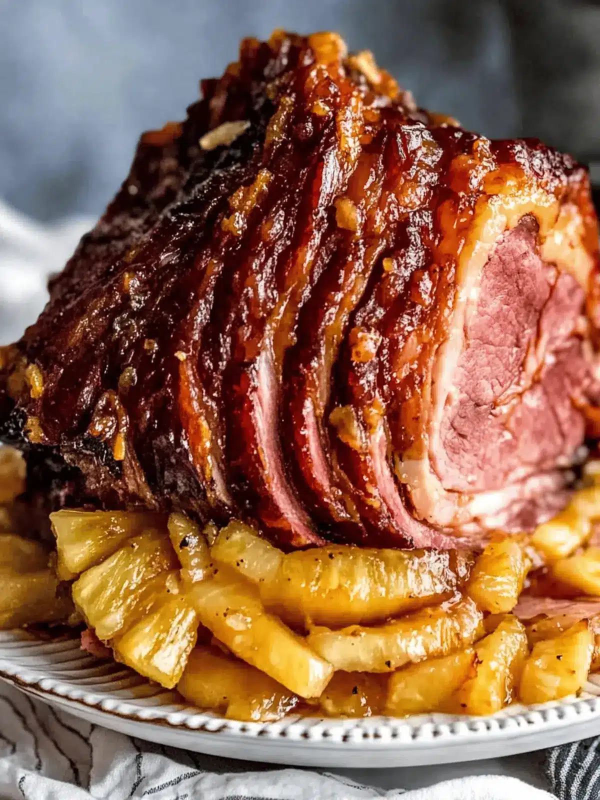 Sweet and Savory Pineapple Ham Glaze for Perfect Feasts 4 PINEAPPLE HAM