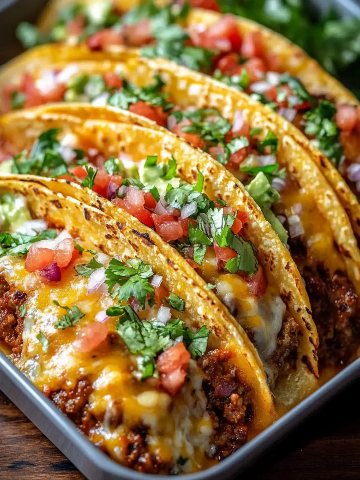 Oven-Baked Cheesy Tacos that You ll Absolutely Love! 2 Oven-Baked Cheesy Tacos (Crispy & Loaded) You ll Love!