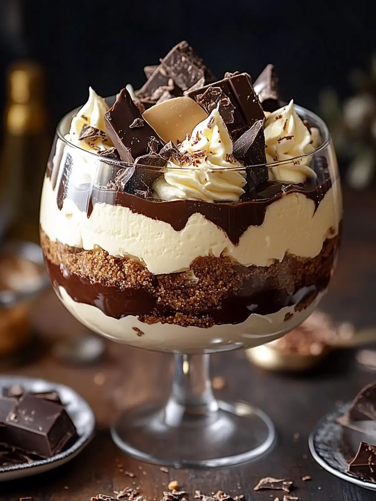 Decadent Baileys Chocolate Cheesecake Trifle to Savor 2 Baileys Chocolate Cheesecake Trifle