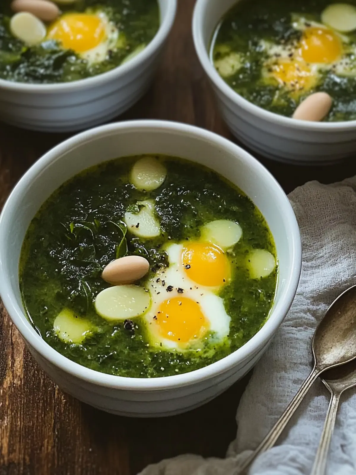 Hearty Turnip Green Soup with Savory Kielbasa Goodness 3 Turnip Green Soup
