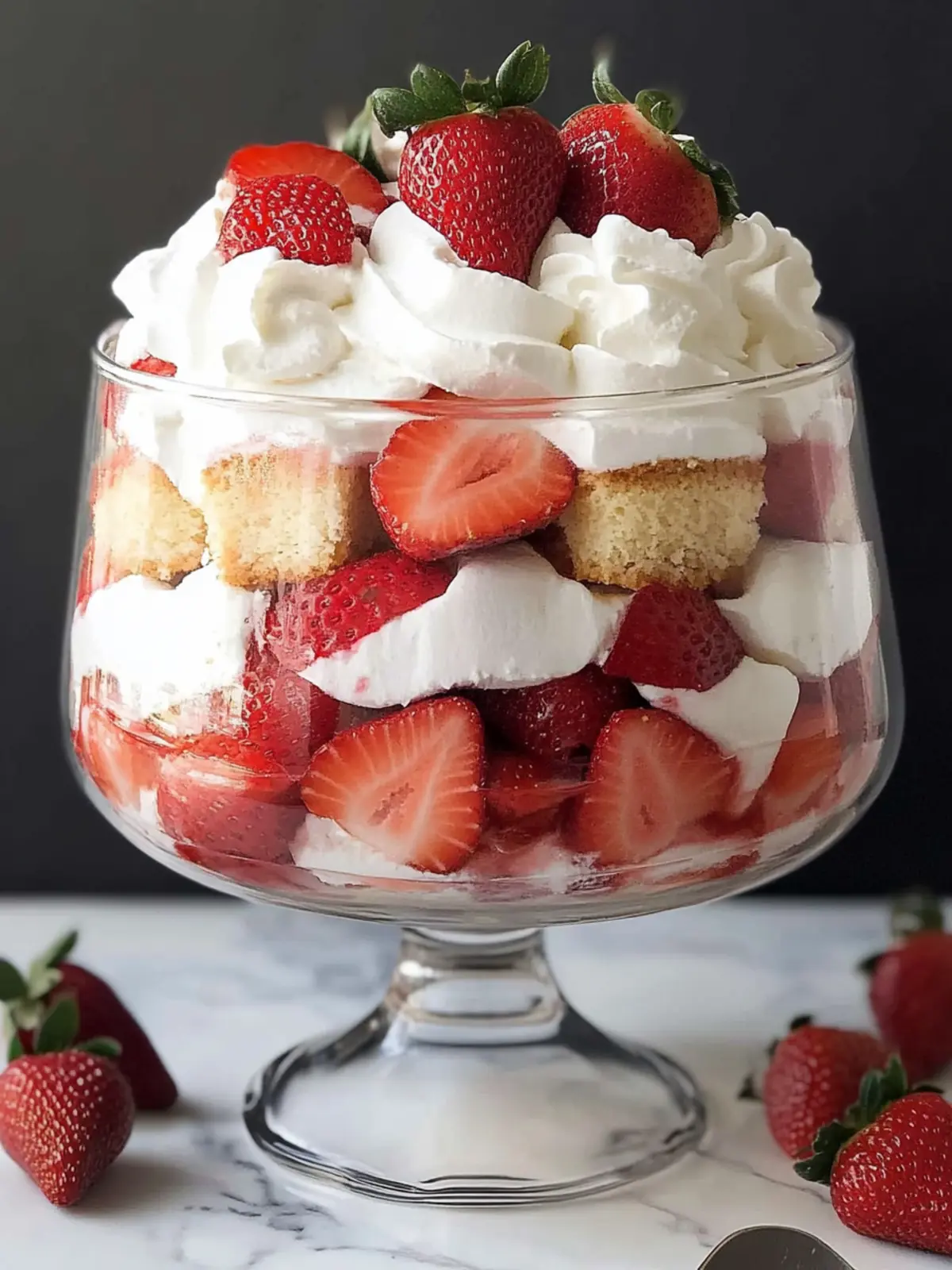 Delectable Strawberry Shortcake Trifle for Sweet Celebrations 4 Strawberry Shortcake Trifle
