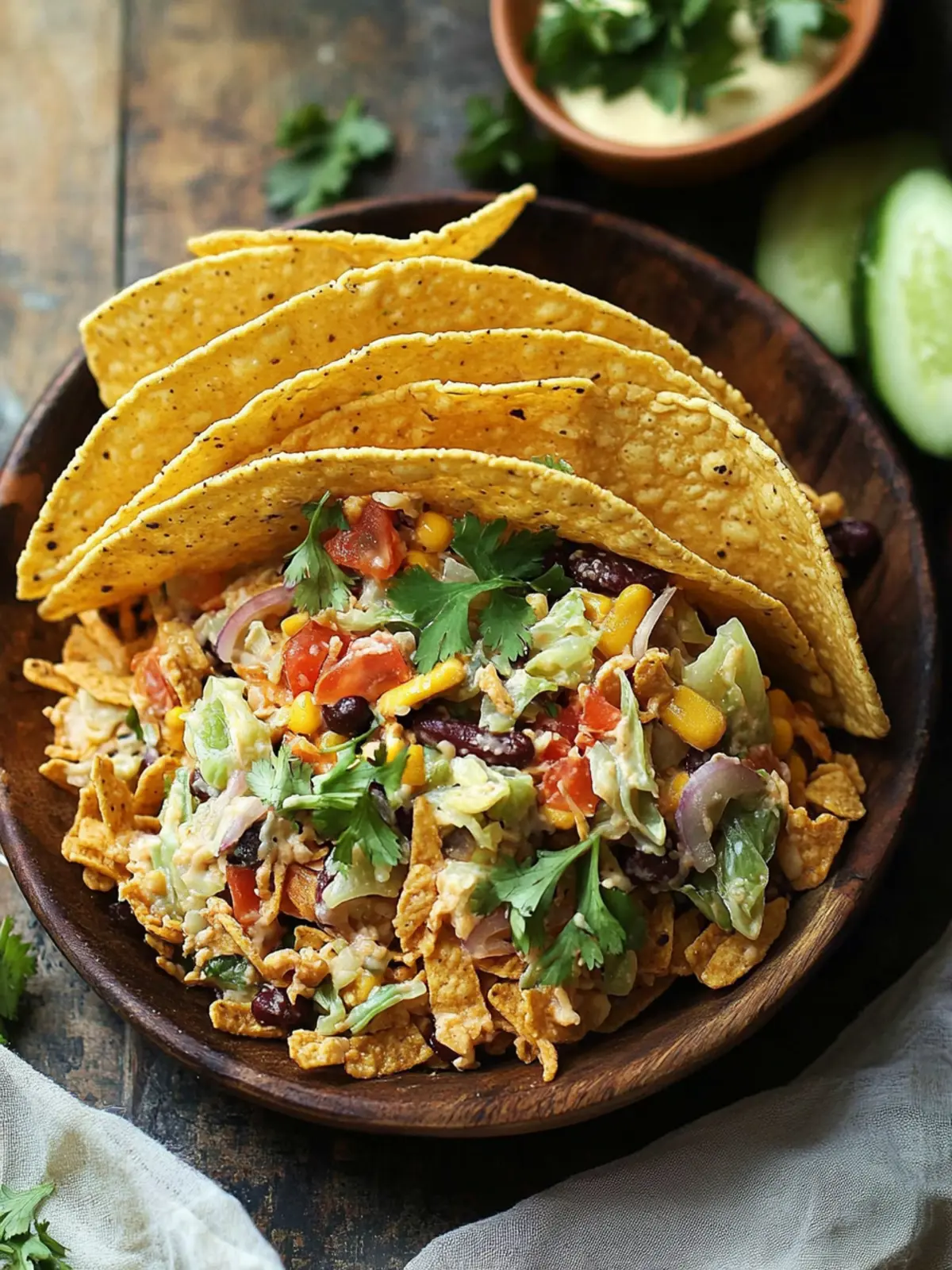 Frito Cowboy Cabbage with Creamy Chipotle Crunch 4 Frito Cowboy Cabbage