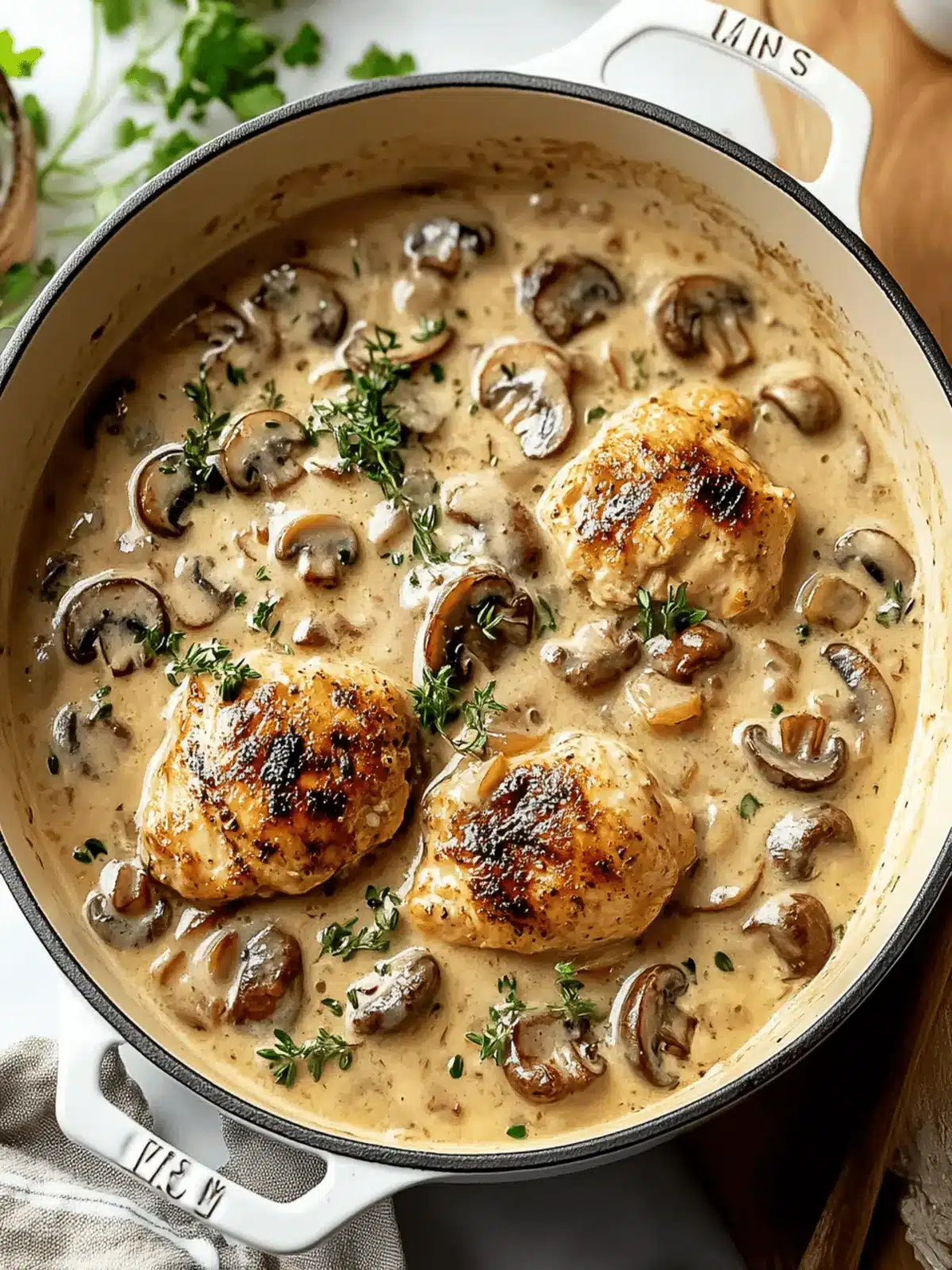 Creamy Mushroom Chicken in 30 Minutes for Cozy Nights 2 Creamy Mushroom Chicken