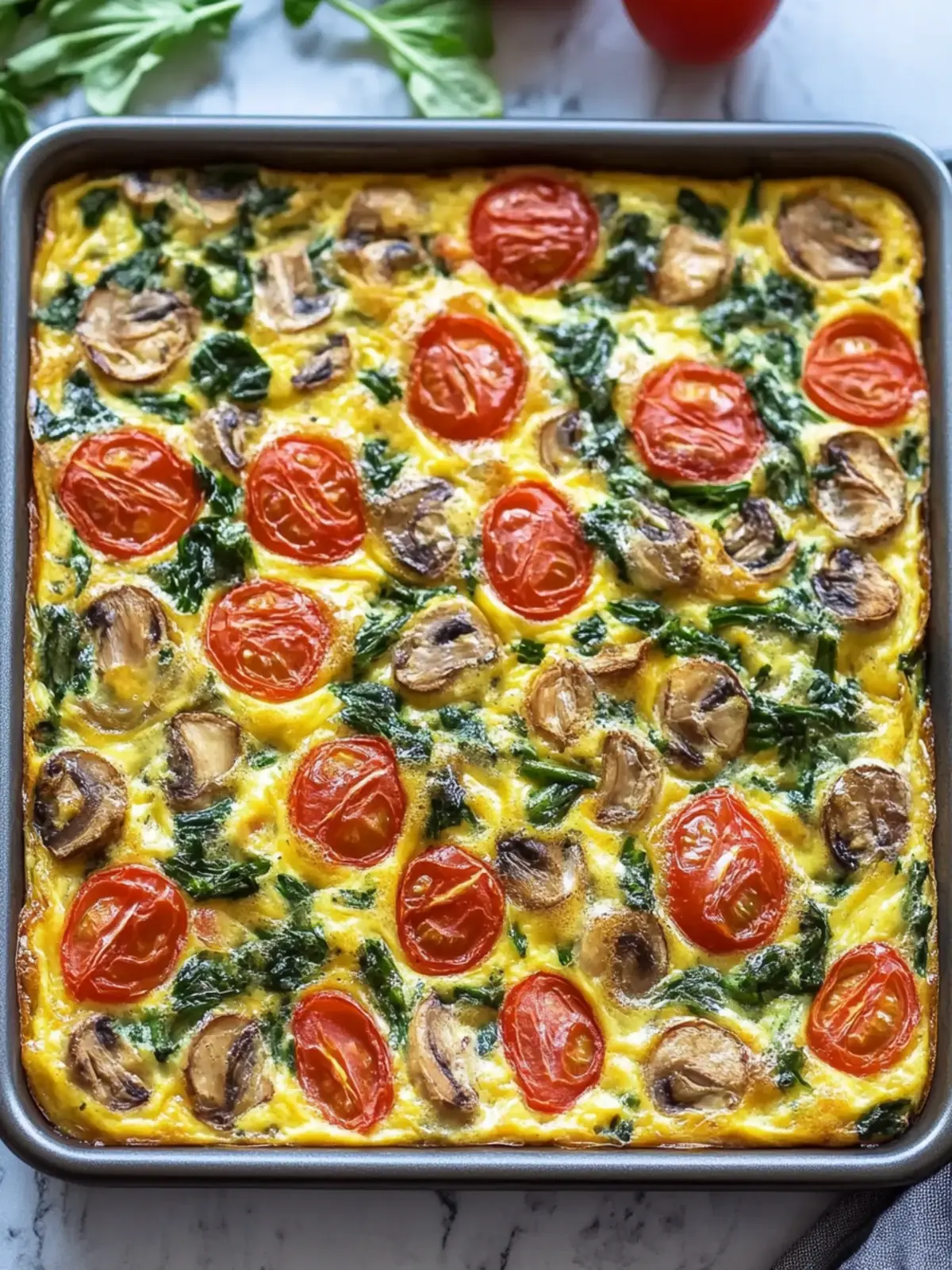Sheet Pan Frittata: Hassle-Free, Flavor-Packed Breakfast Magic 2 Sheet Pan Frittata