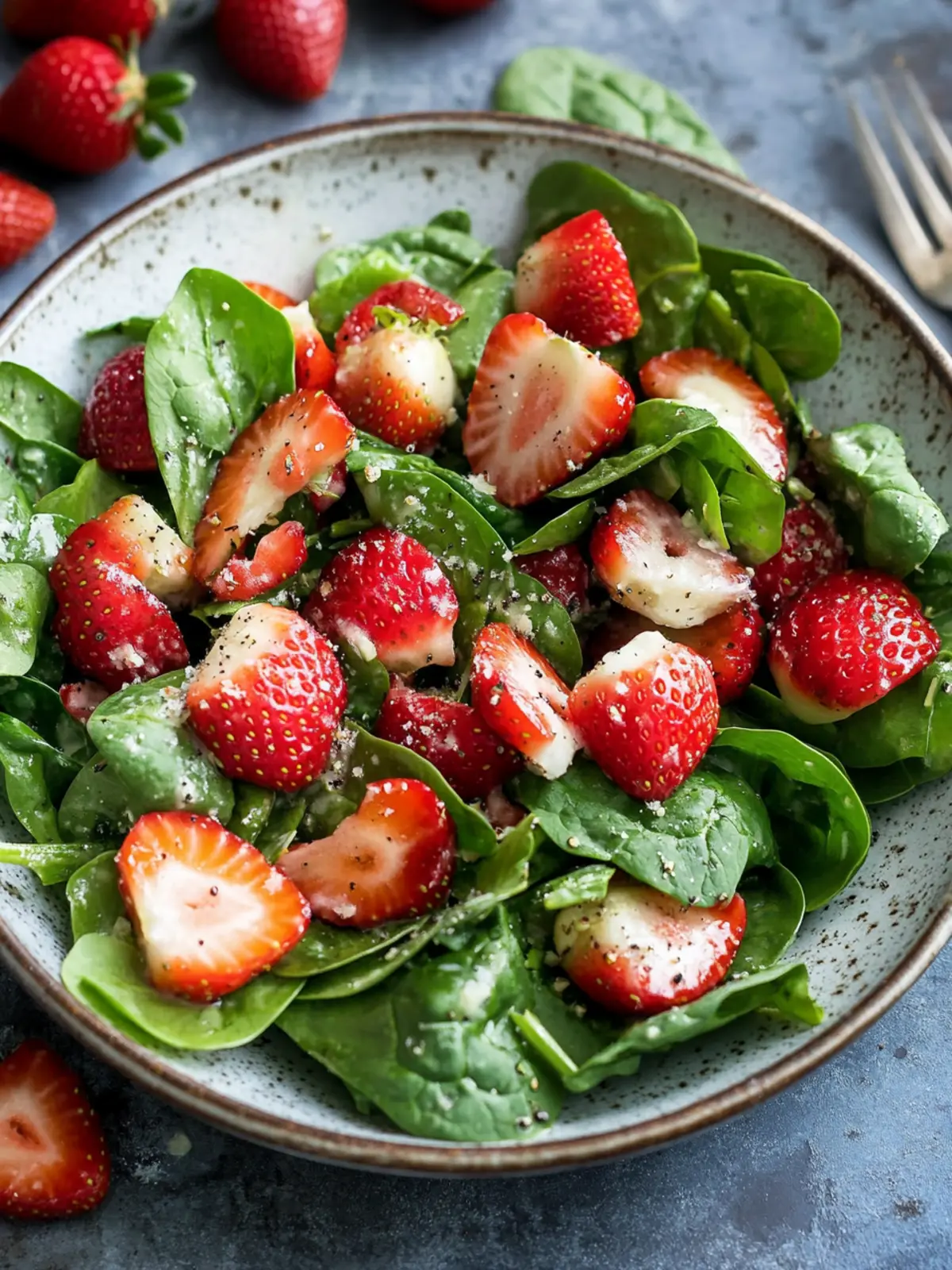 Delicious Strawberry Spinach Salad for a Fresh Twist 4 Strawberry Spinach Salad