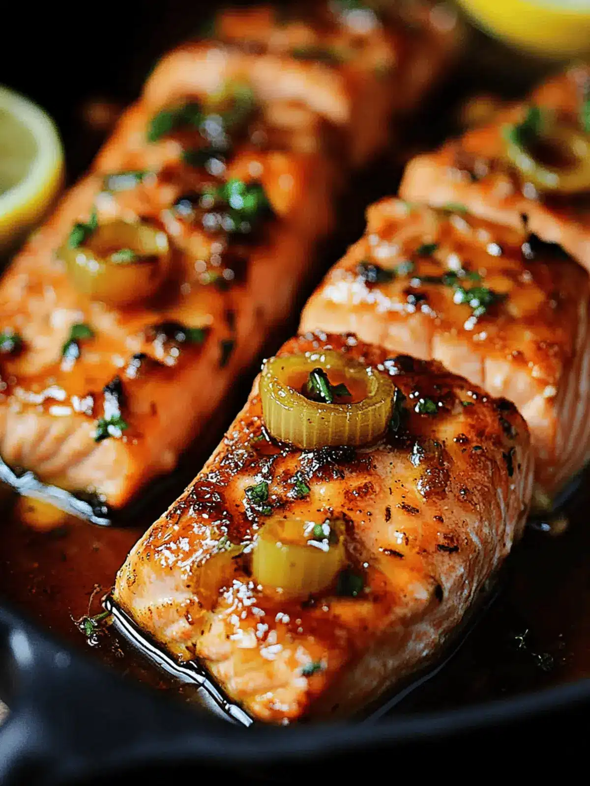 Savor Sweet Honey Garlic Salmon in Just 15 Minutes 2 Honey Garlic Salmon