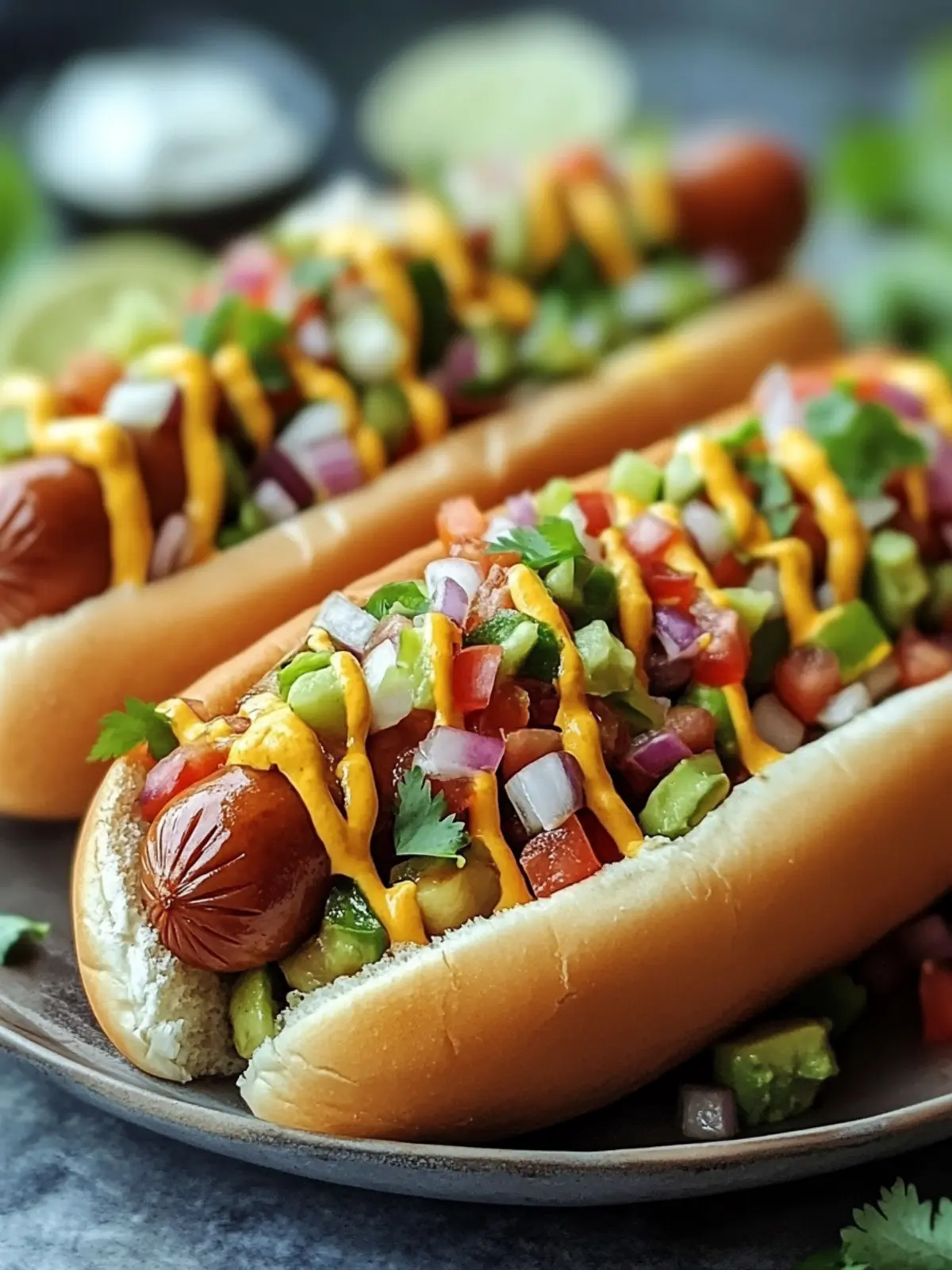Sizzling Tex-Mex Hot Dogs That Will Spice Up Your BBQ 4 Tex-Mex Hot Dogs
