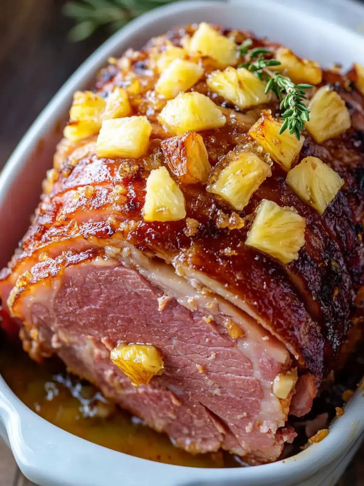 Sweet and Savory Brown Sugar Pineapple Ham for Dinner Delight 4 Brown Sugar Pineapple Ham