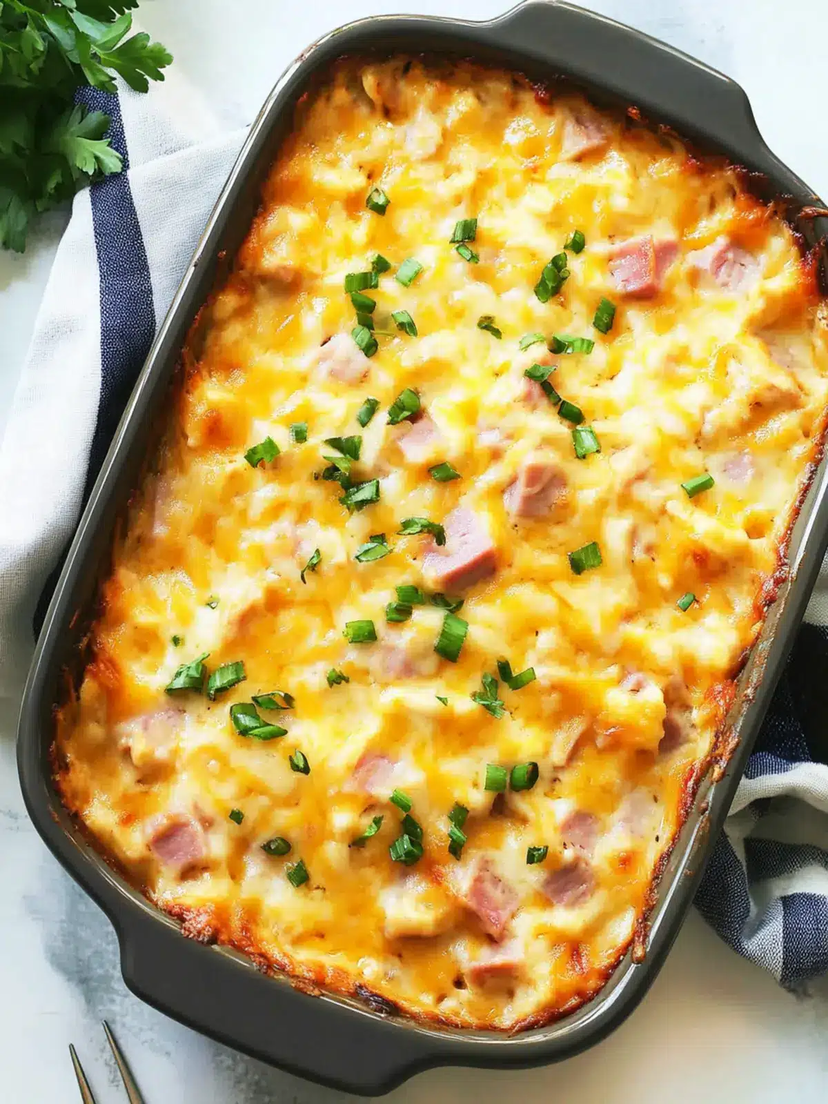 Savory Leftover Ham & Cheese Casserole for Cozy Nights 4 Leftover Ham & Cheese Casserole