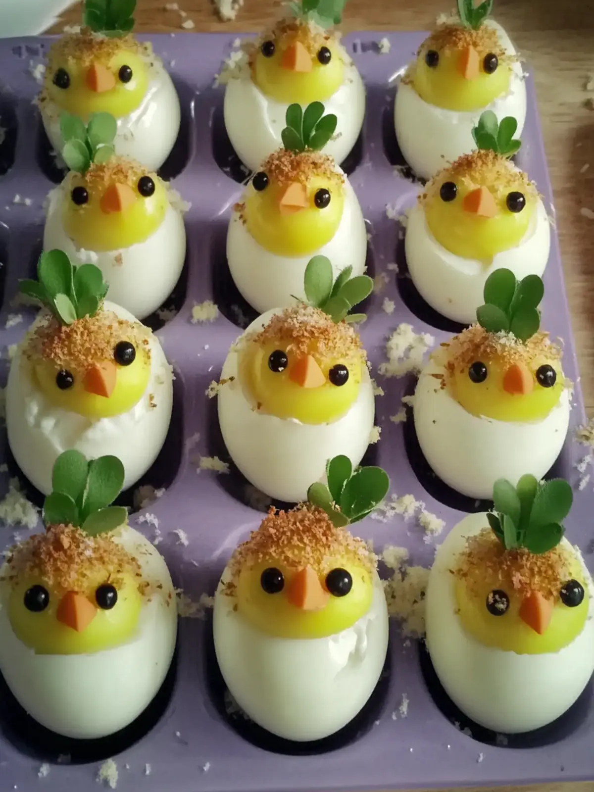 Deviled Egg Chicks: Fun and Festive Bite-Sized Treats 3 Deviled Egg Chicks