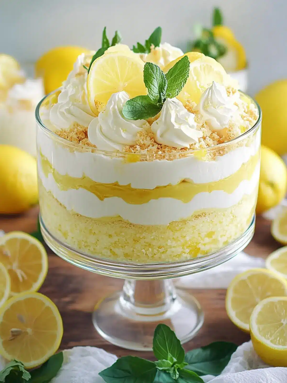 Lemon Lush Trifle: A Refreshing Delight for Your Dessert Table 2 Lemon Lush Trifle