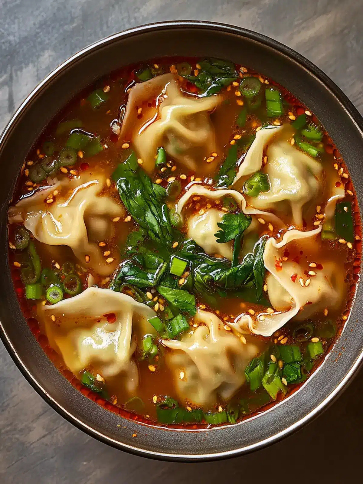 Spicy Wonton Soup with Trader Joe s Ingredients in 10 Minutes 2 Spicy Wonton Soup with Trader Joe s Ingredients