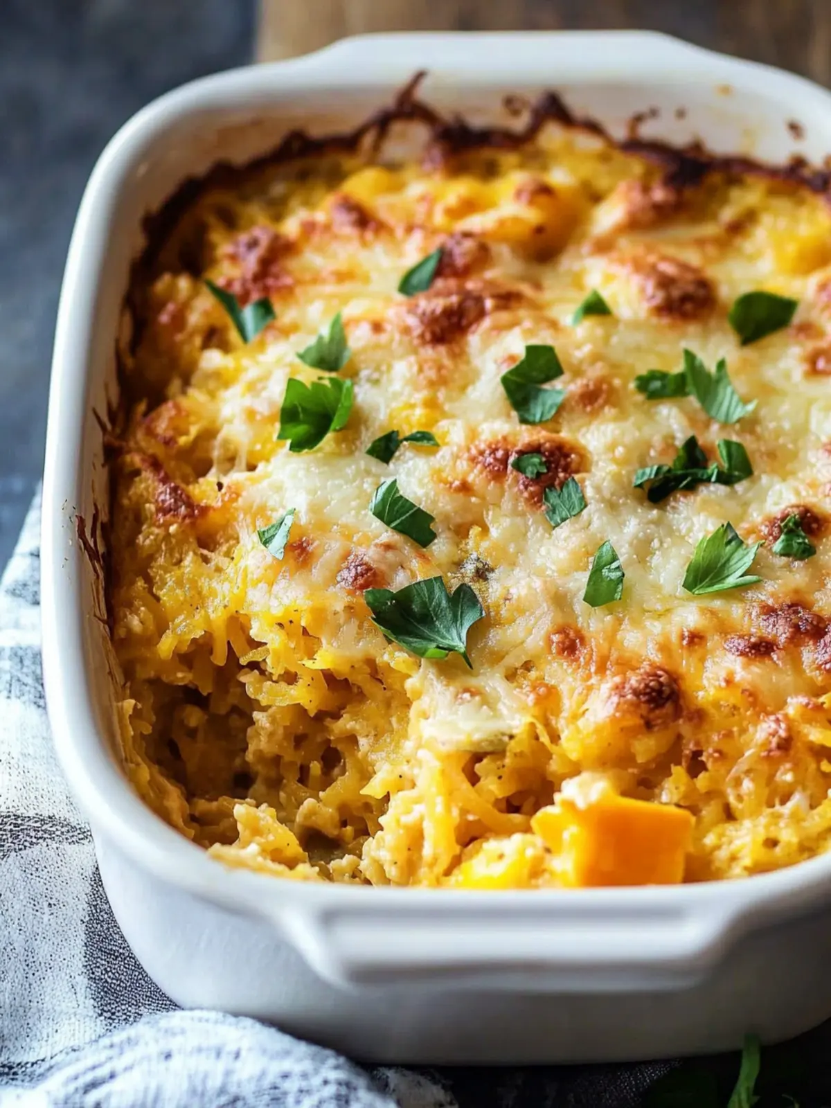 Irresistible Spaghetti Squash Casserole for Cozy Nights 4 Spaghetti Squash Casserole