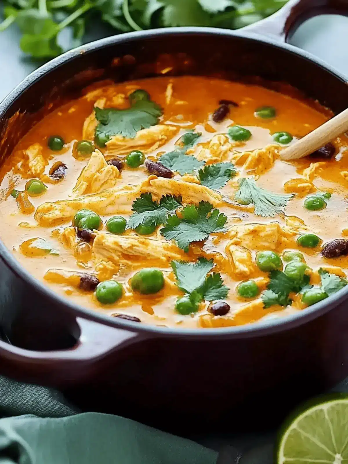 Hearty Chicken Enchilada Soup: Comfort in Every Spoonful 4 Chicken Enchilada Soup