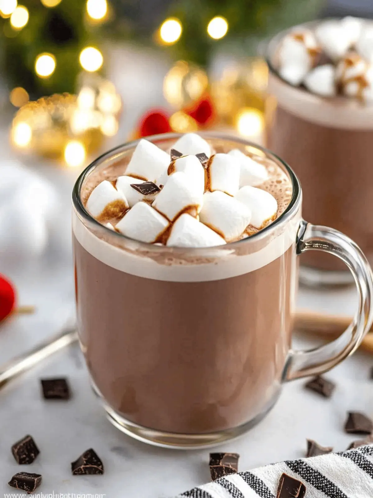 Creamy Crockpot Hot Chocolate: Easy Recipe for Cozy Nights 2 Crockpot Hot Chocolate