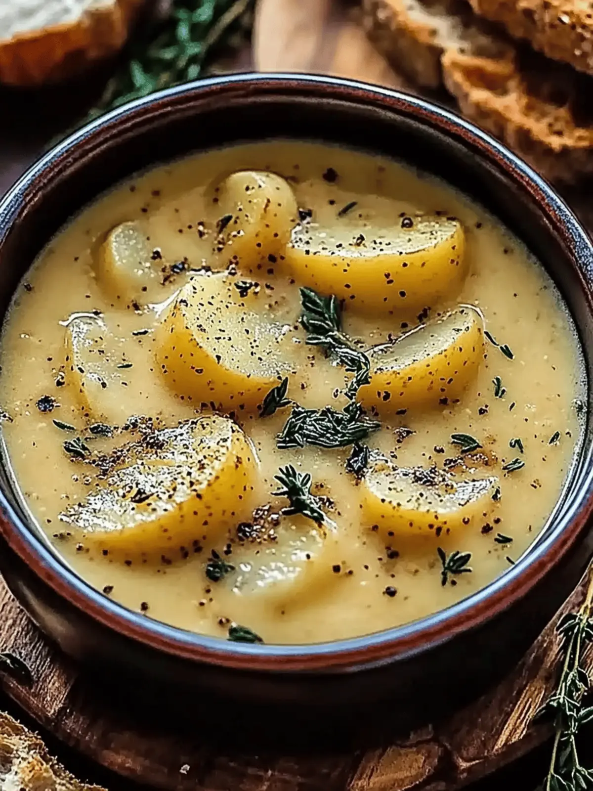 Cheddar Garlic Herb Potato Soup: Creamy Comfort in a Bowl 2 Cheddar Garlic Herb Potato Soup