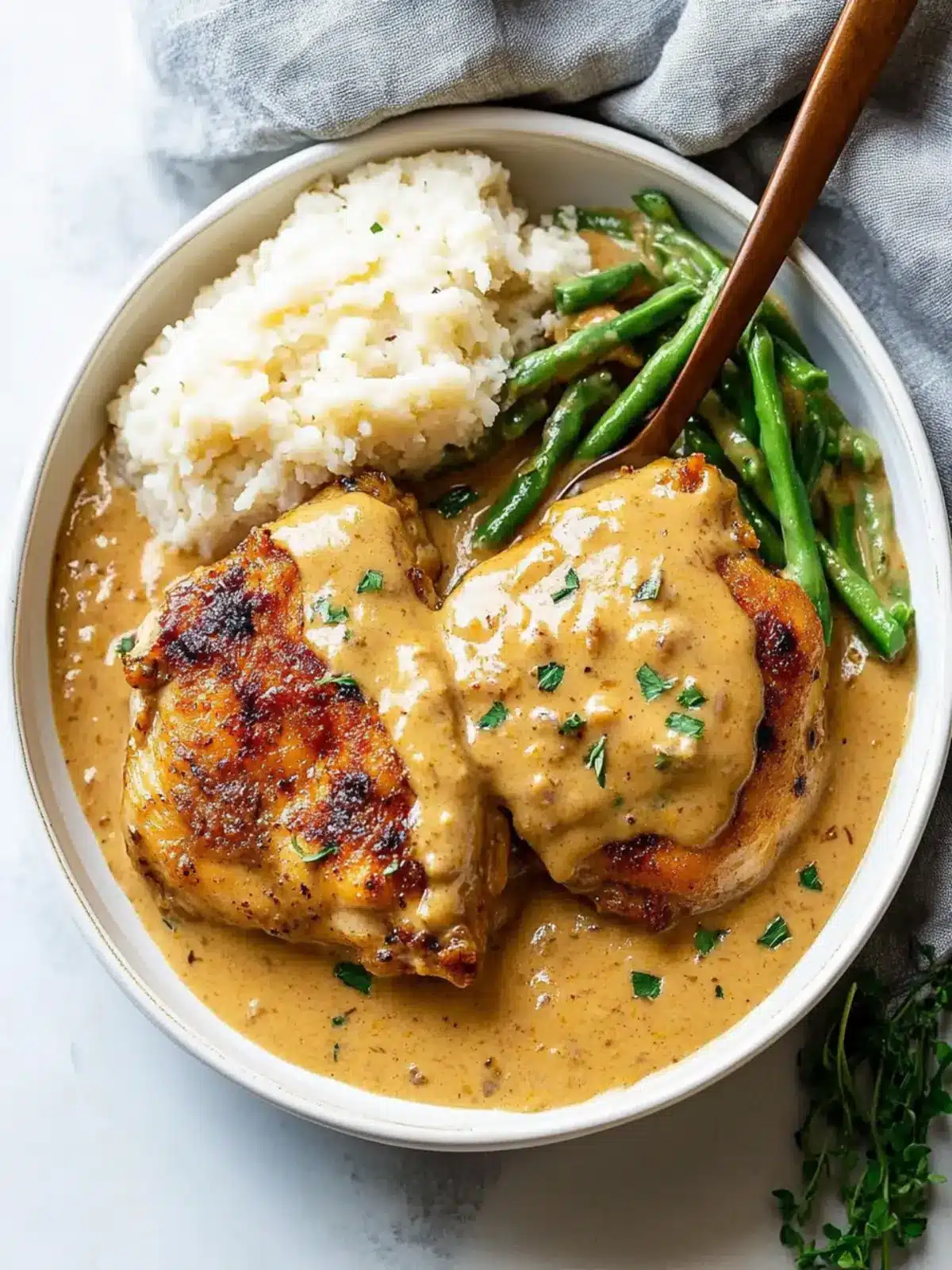Creamy Garlic Chicken: A Flavorful Twist for Cozy Dinners 3 Creamy Garlic Chicken