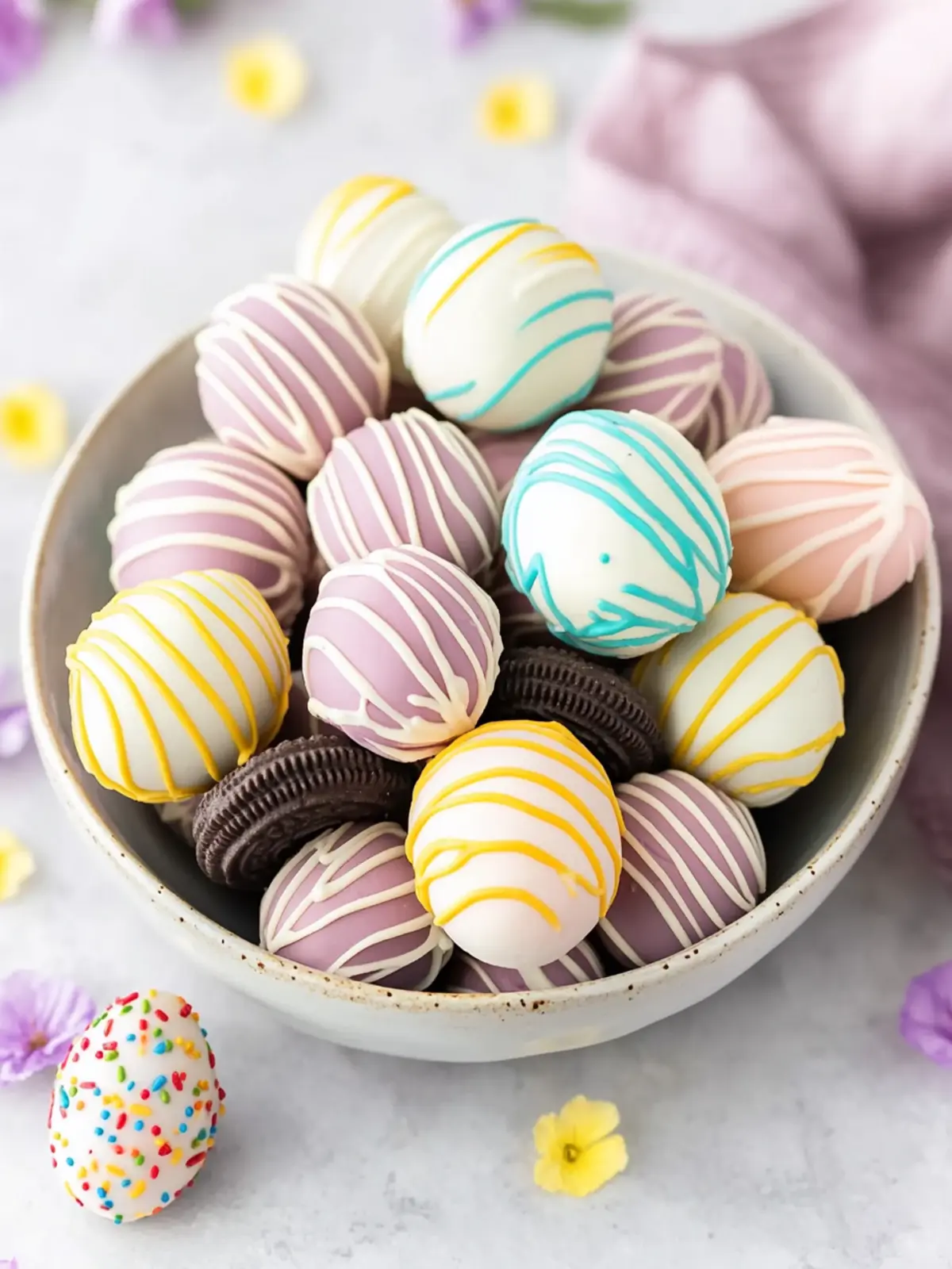 Delicious Easter Egg Oreo Cookie Balls for Sweet Celebrations 4 Easter Egg Oreo Cookie Balls