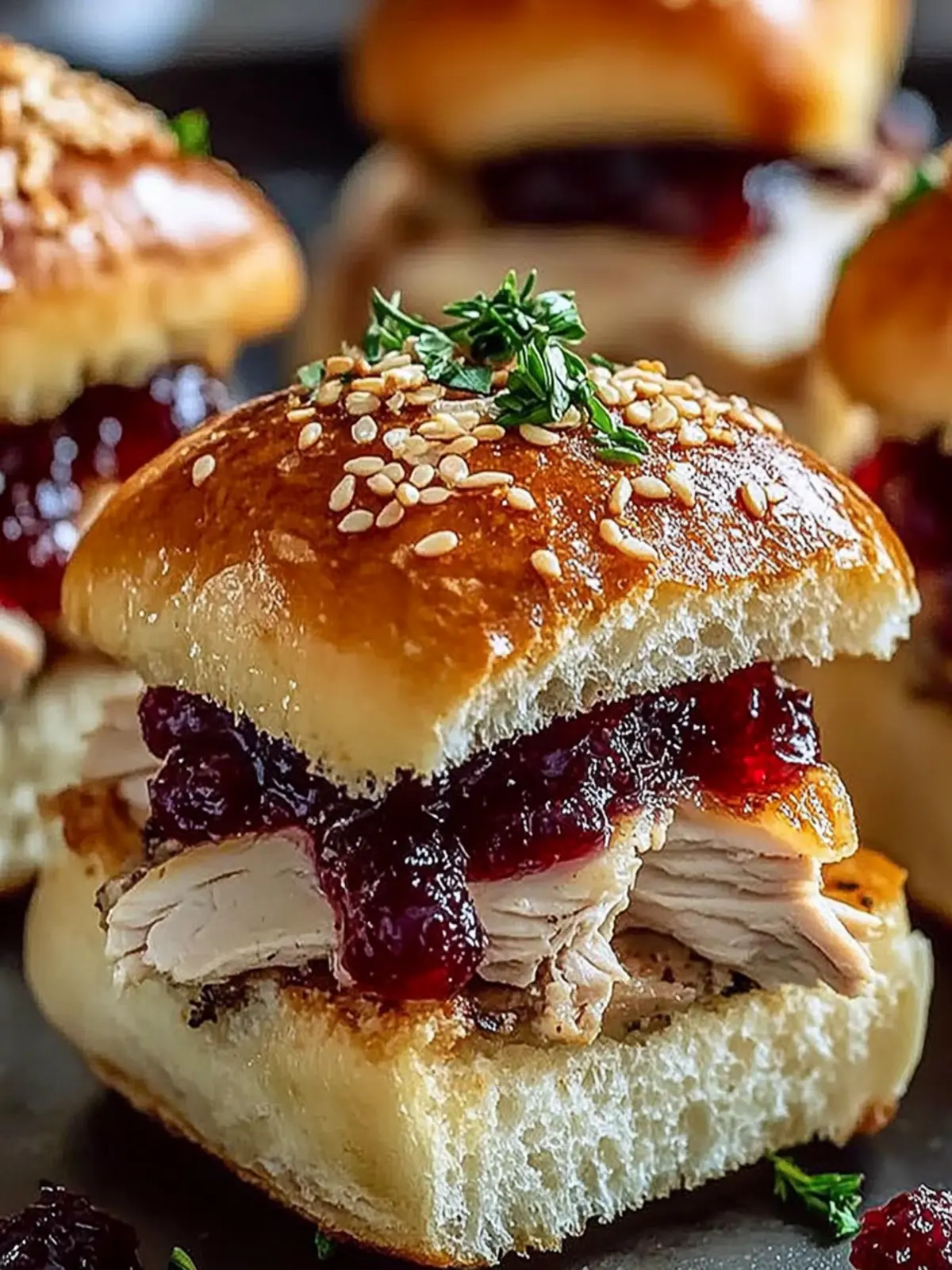 Thanksgiving Leftover Turkey Cranberry Sliders to Wow Your Guests 2 Thanksgiving Leftover Turkey Cranberry Sliders