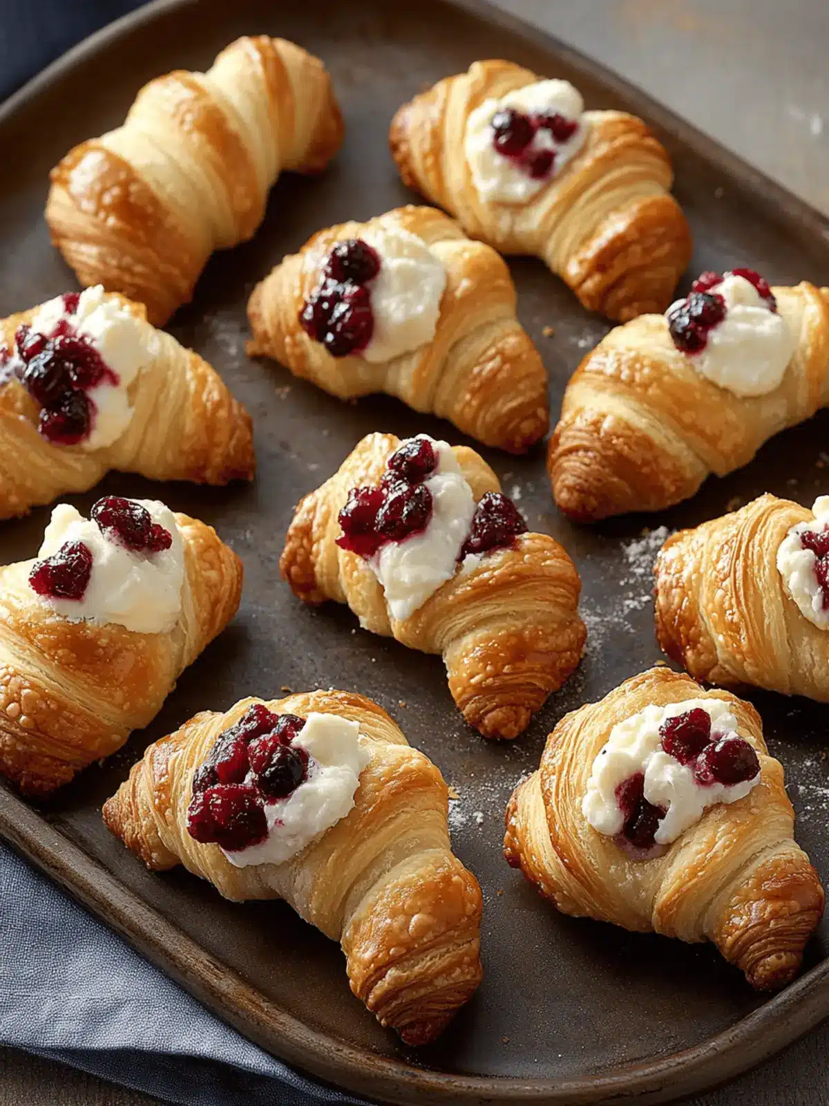 Cranberry Cream Cheese Crescent Bites for Cozy Gatherings 4 Cranberry Cream Cheese Crescent Bites