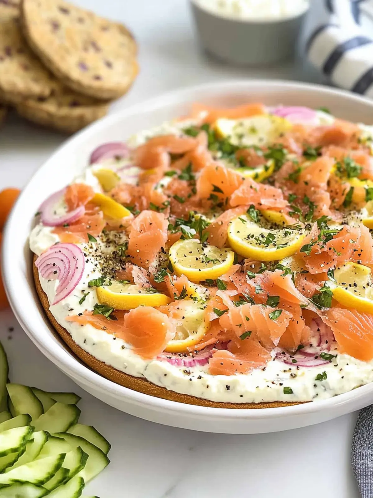 Smoked Salmon Bagel Dip That Elevates Your Brunch Game 3 Smoked Salmon Bagel Dip