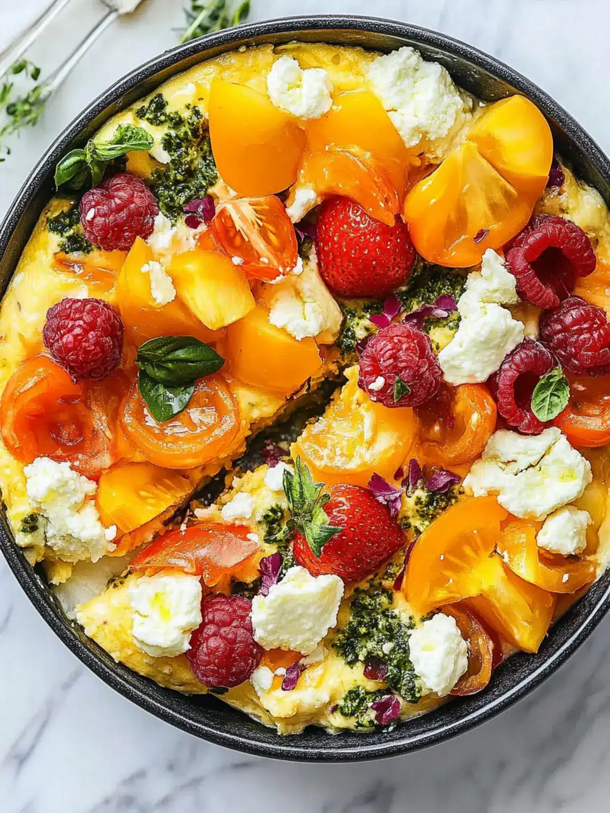 Delicious Spinach Bacon Frittata for Your Weekend Brunch 2 Fittata