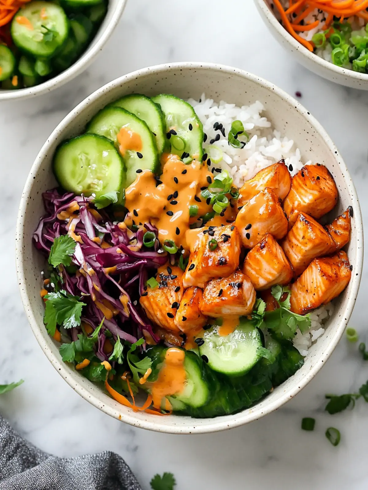 Irresistible Bang Bang Salmon Rice Bowls You ll Crave Daily 2 Bang Bang Salmon Rice Bowls