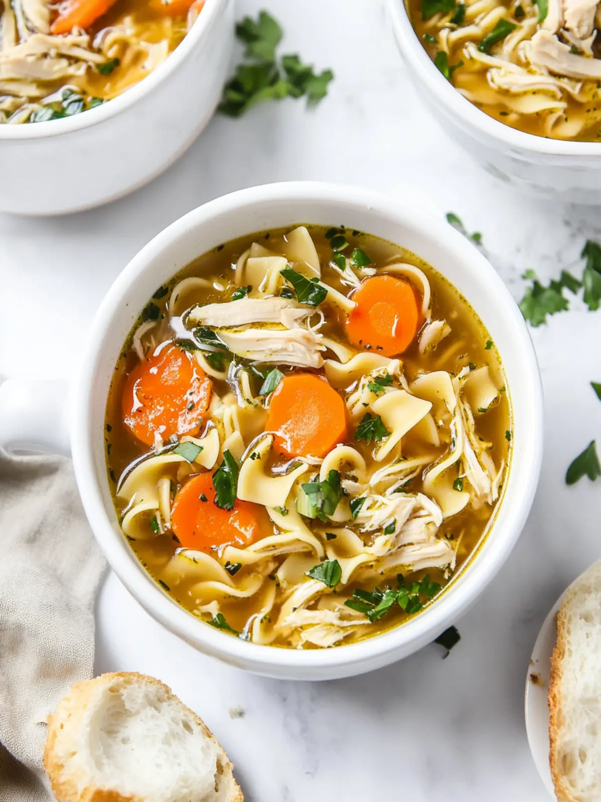 Best Chicken Noodle Soup with Egg Noodles for Cozy Nights 2 Best Chicken Noodle Soup with Egg Noodles