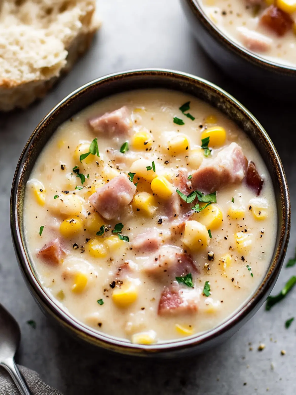 Hearty Ham and Corn Chowder for Cozy Nights In 4 Ham and Corn Chowder