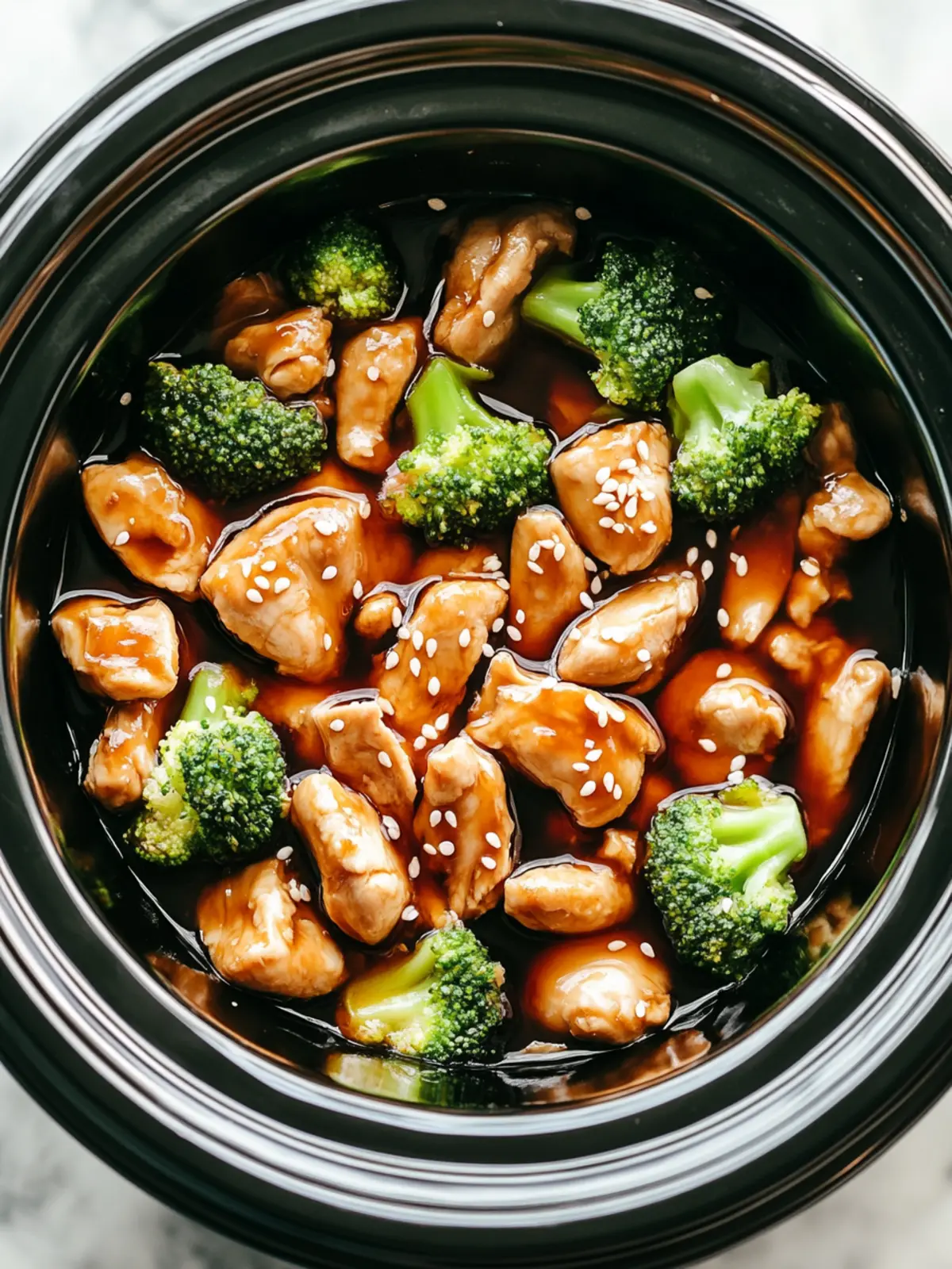 Crockpot Teriyaki Chicken: Easy Comfort with Broccoli Bliss 4 Crockpot Teriyaki Chicken