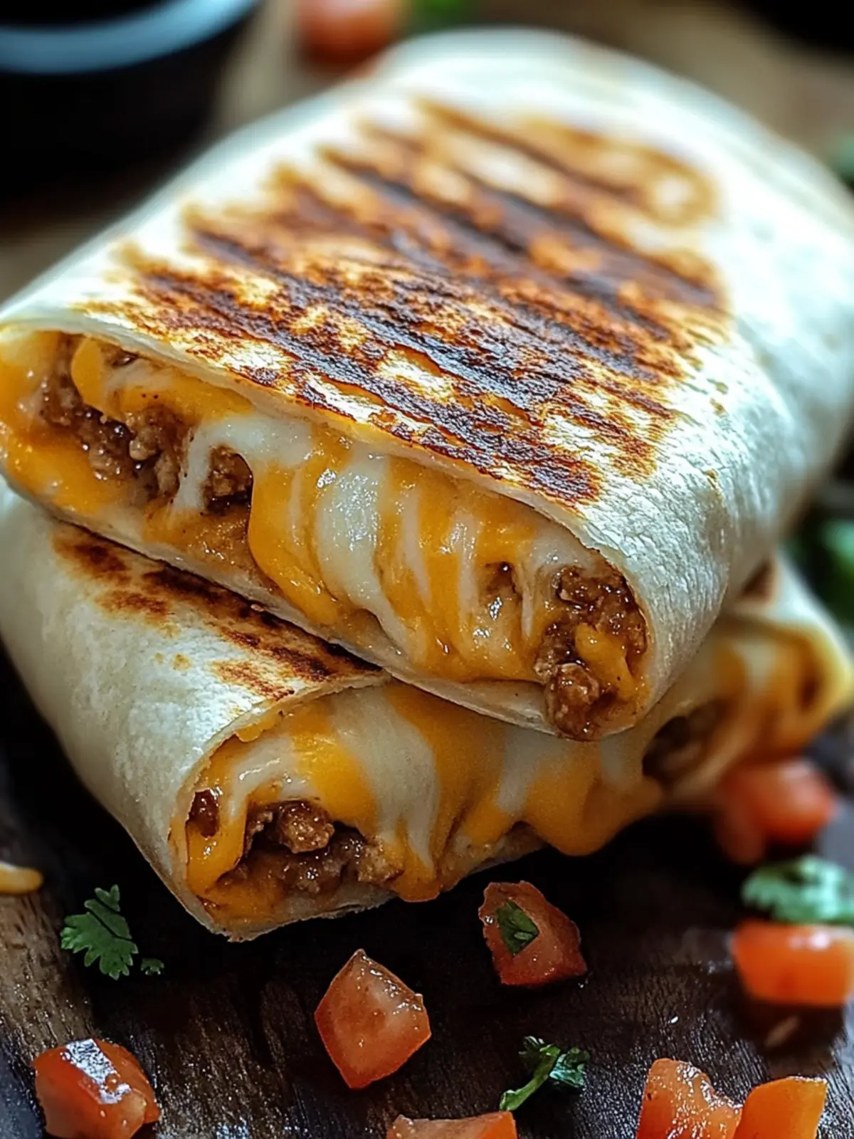 Epic Grilled Cheese Burrito: Your Cheesy Taco Adventure Awaits 4 Grilled Cheese Burrito
