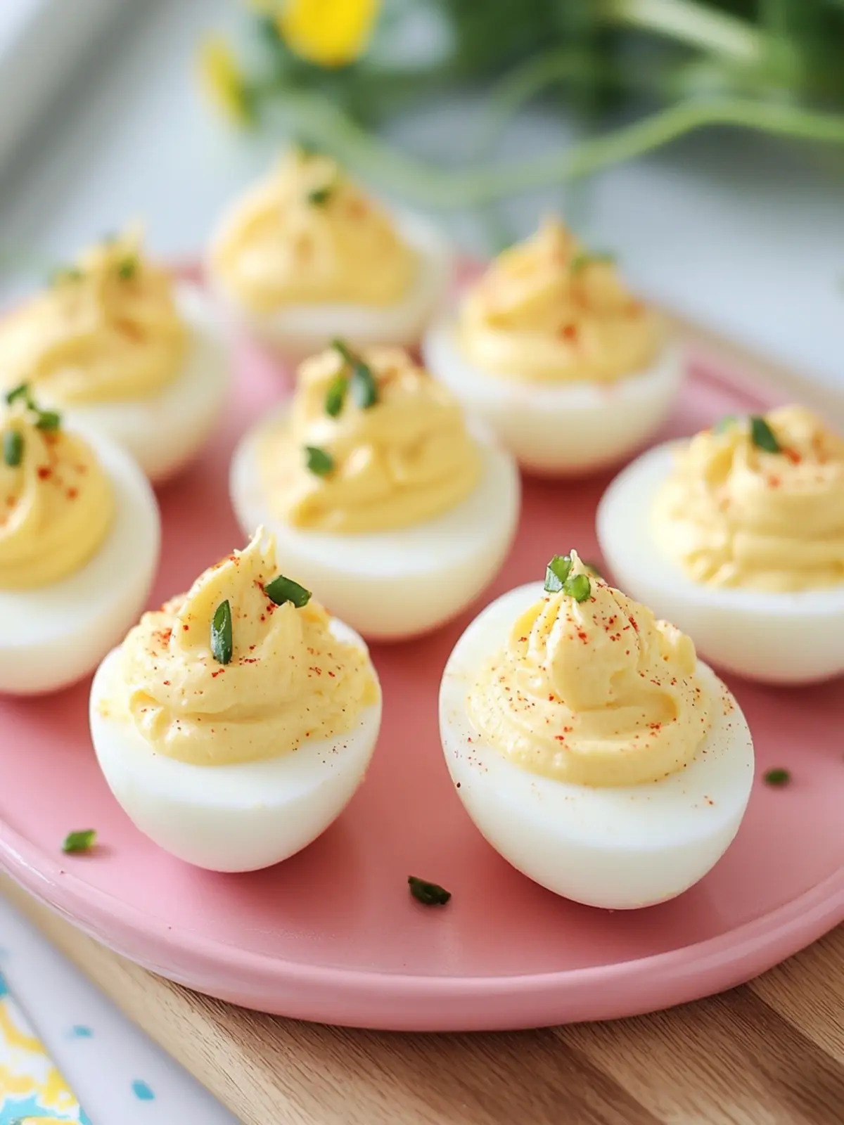 The Perfect Deviled Eggs with a Colorful Twist 3 The Perfect Deviled Eggs
