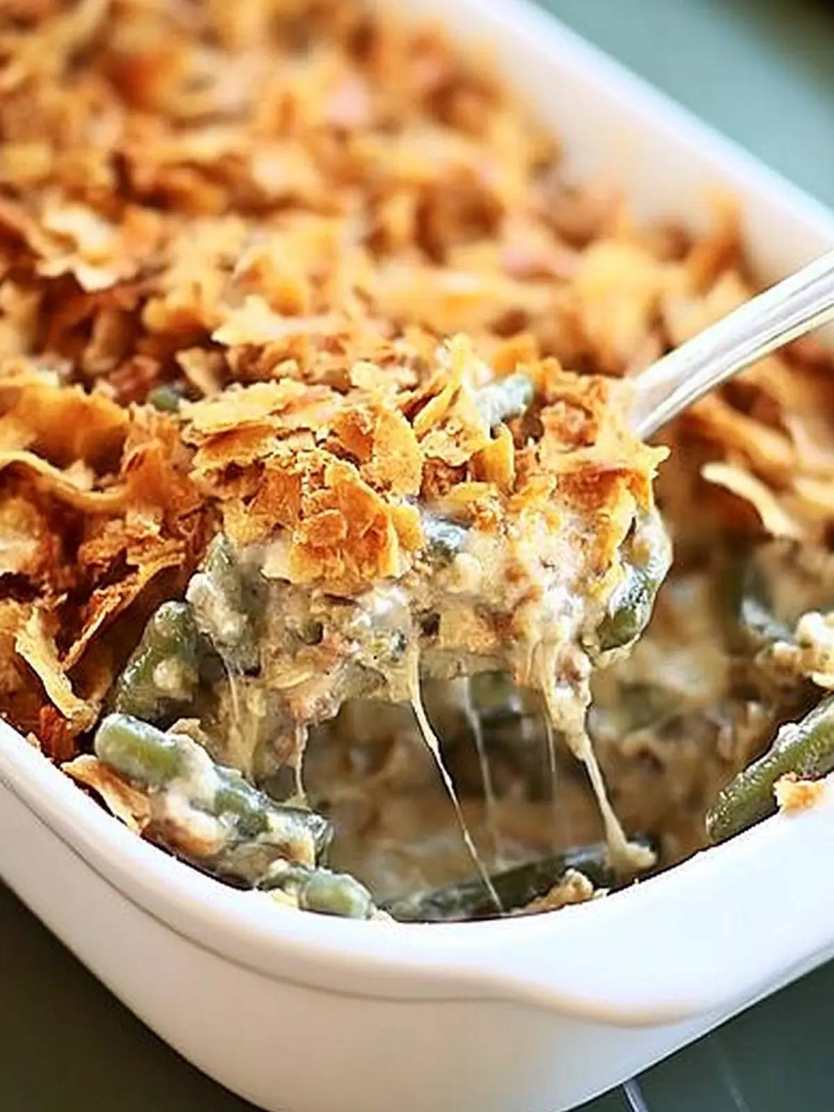 Ultimate Green Bean Casserole with Crispy Bacon Bliss 4 Ultimate Green Bean Casserole