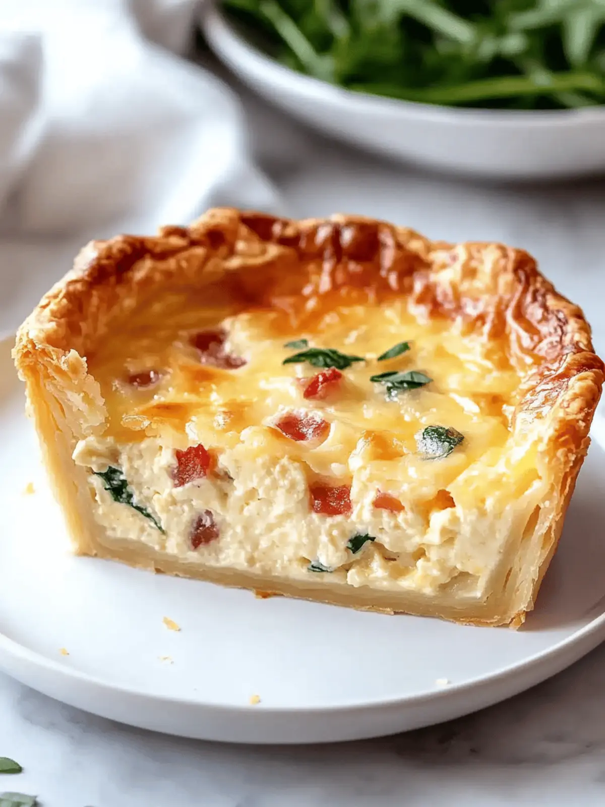 Creamy Puff Pastry Quiche Lorraine Your Perfect Brunch Gem 4 Creamy Puff Pastry Quiche Lorraine