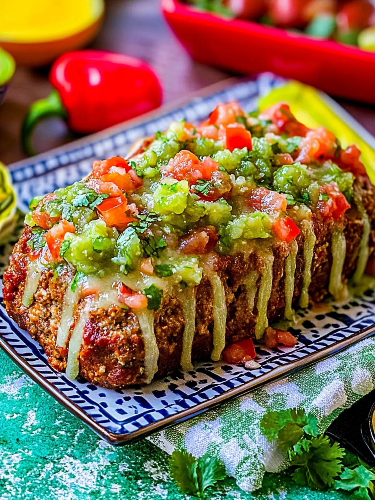 Mexican Meatloaf with Salsa: Elevate Your Dinner Game 4 Mexican Meatloaf with Salsa