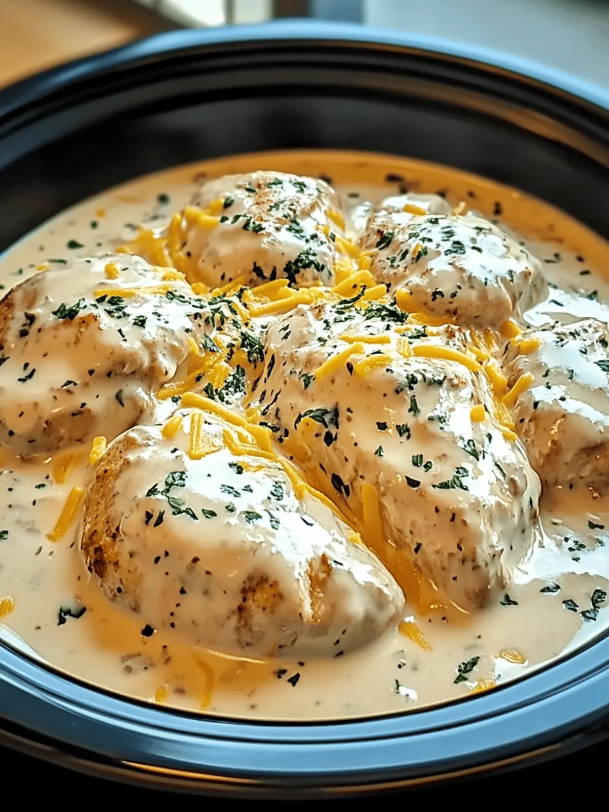Mouthwatering Creamy Ranch Chicken CrockPot Delight in No Time 4 Mouthwatering Creamy Ranch Chicken CrockPot