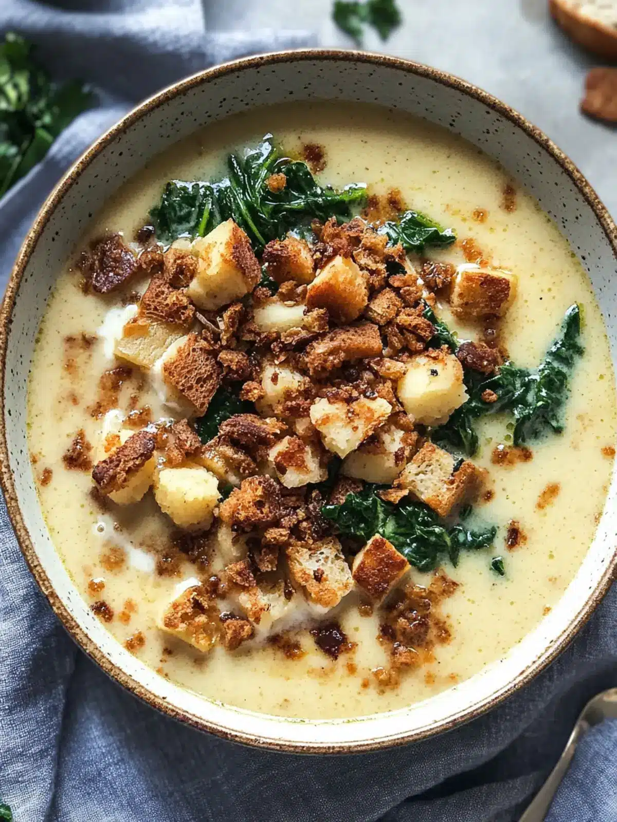 Creamy Vegan Zuppa Toscana to Warm Your Soul 4 Vegan Zuppa Toscana
